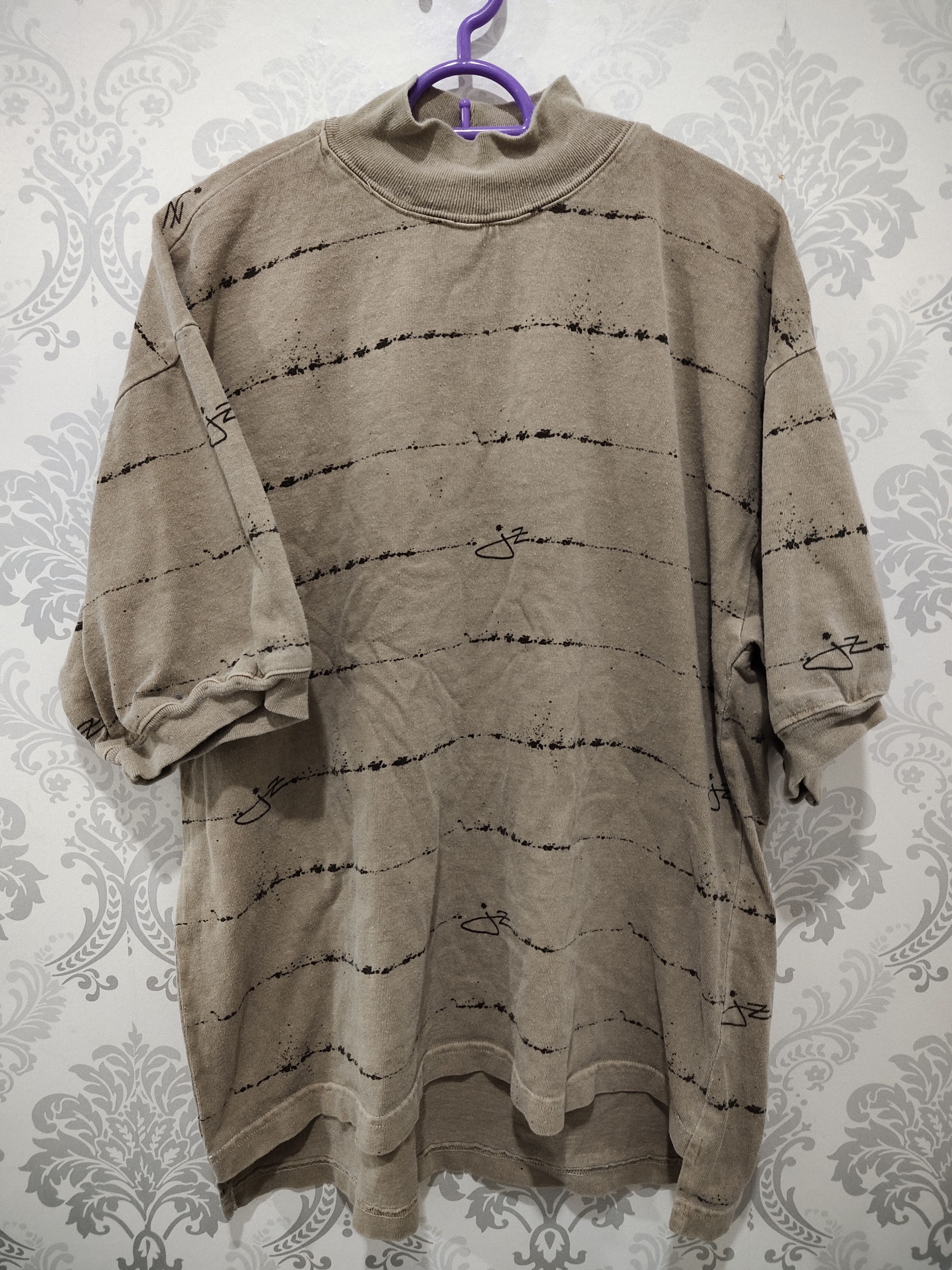 Vintage Vintage 90's Jimmy'z full printed Oversize Shirt Size US L / EU 52-54 / 3 - 1 Thumbnail