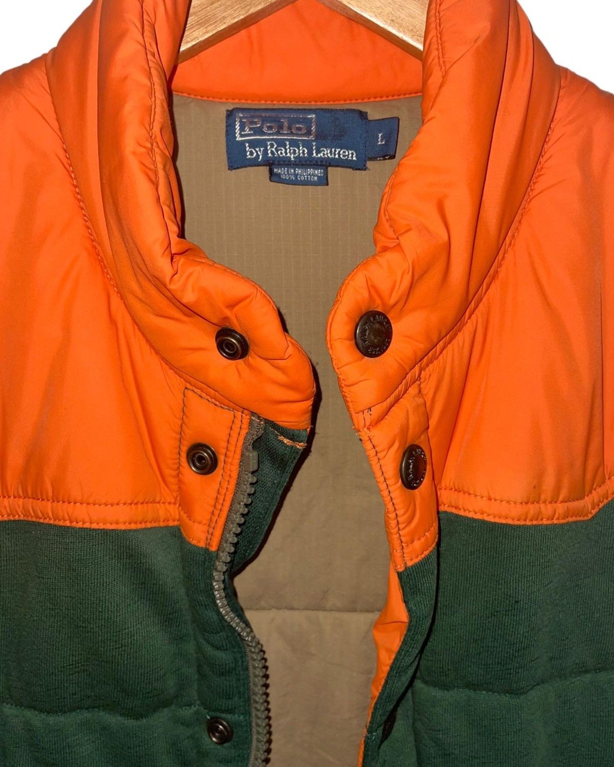 Polo Ralph Lauren Polo Puffer Jersey Vest Size US L / EU 52-54 / 3 - 3 Thumbnail