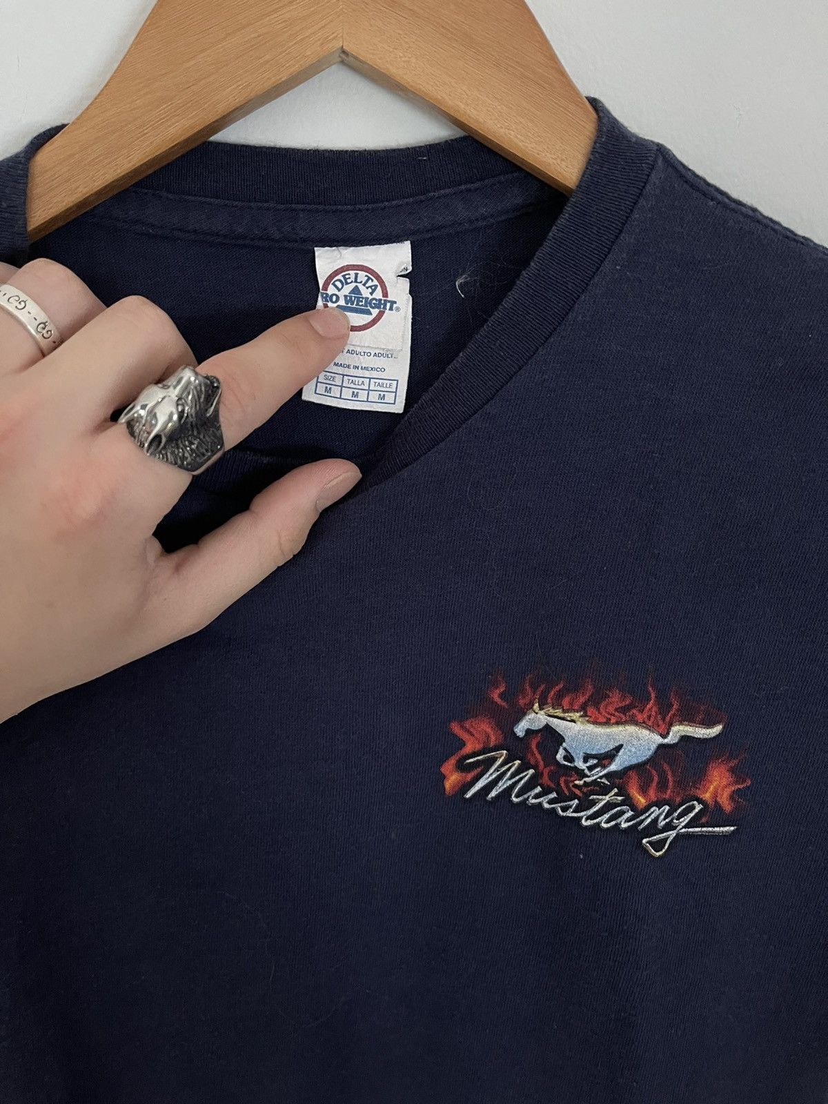 Vintage Vintage Mustang Tee Size US M / EU 48-50 / 2 - 2 Thumbnail