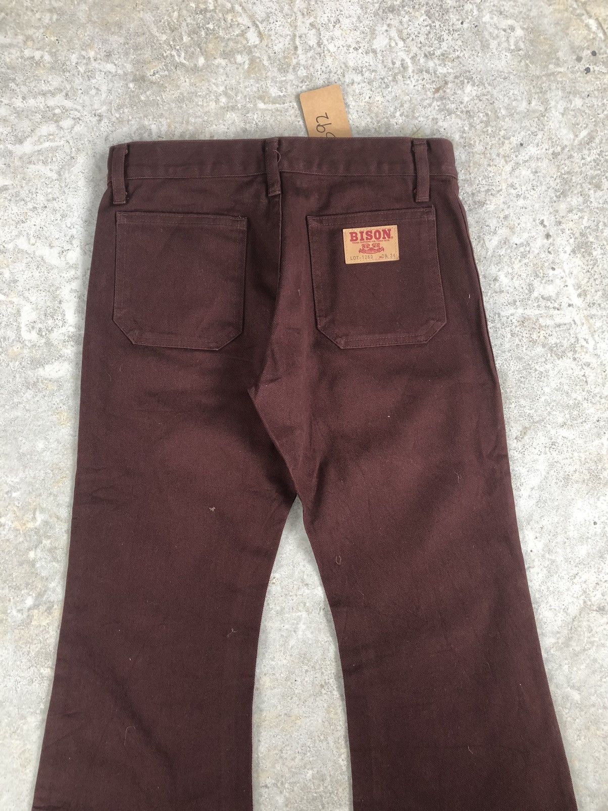 Tornado Mart japanese Bison Flared Jeans Size US 28 / EU 44 - 8 Thumbnail