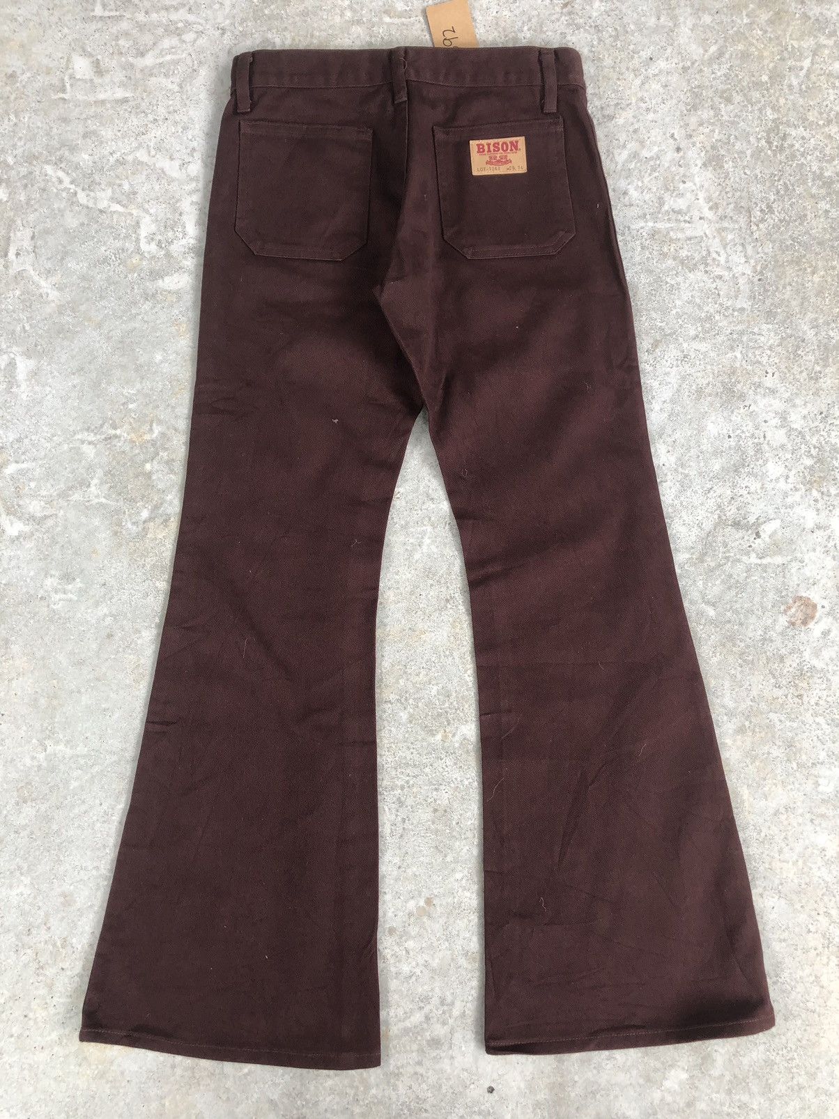 Tornado Mart japanese Bison Flared Jeans Size US 28 / EU 44 - 2 Thumbnail