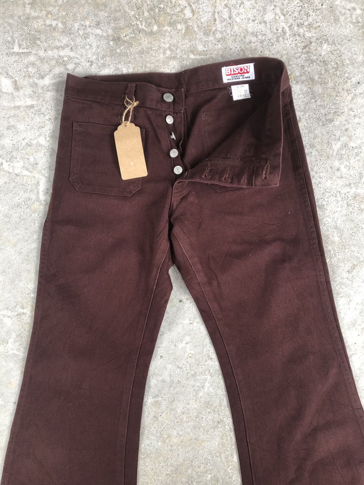 Tornado Mart japanese Bison Flared Jeans Size US 28 / EU 44 - 3 Thumbnail
