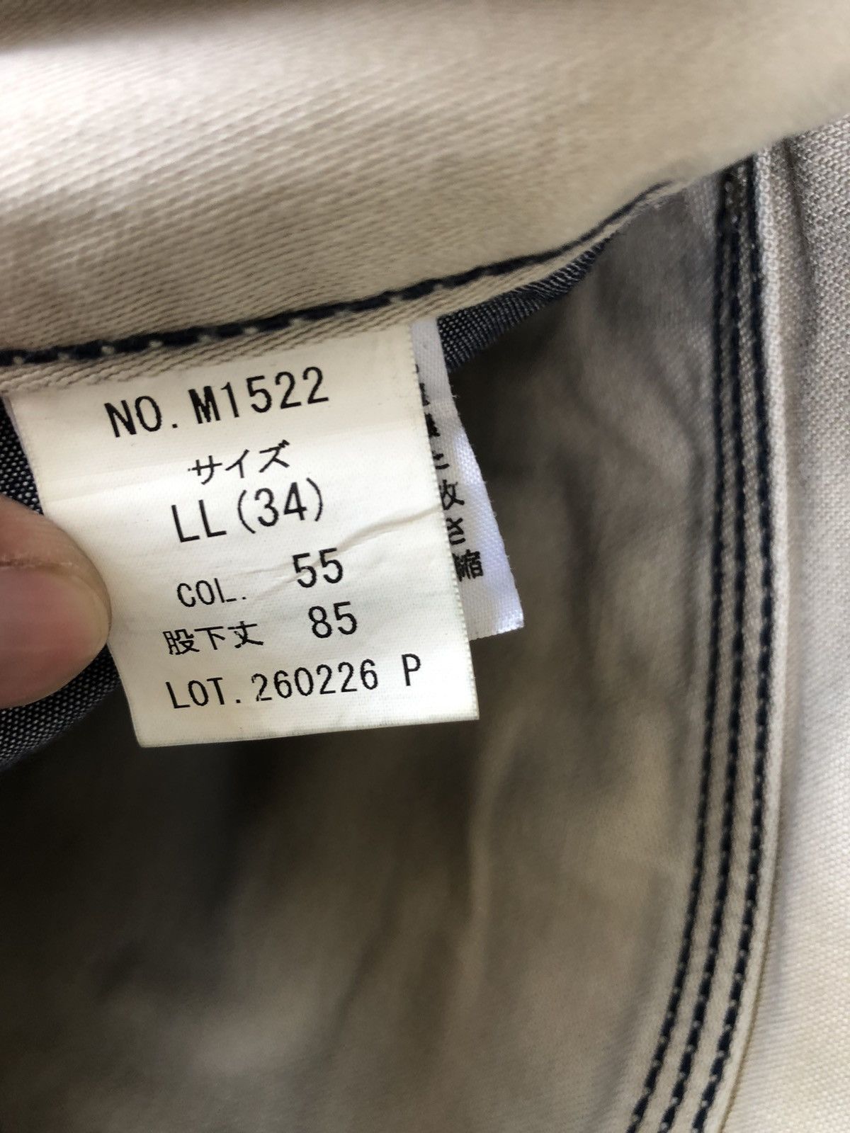 If Six Was Nine Japanese Blue Way Flared Jeans Distressed Jeans Size US 35 - 13 Thumbnail