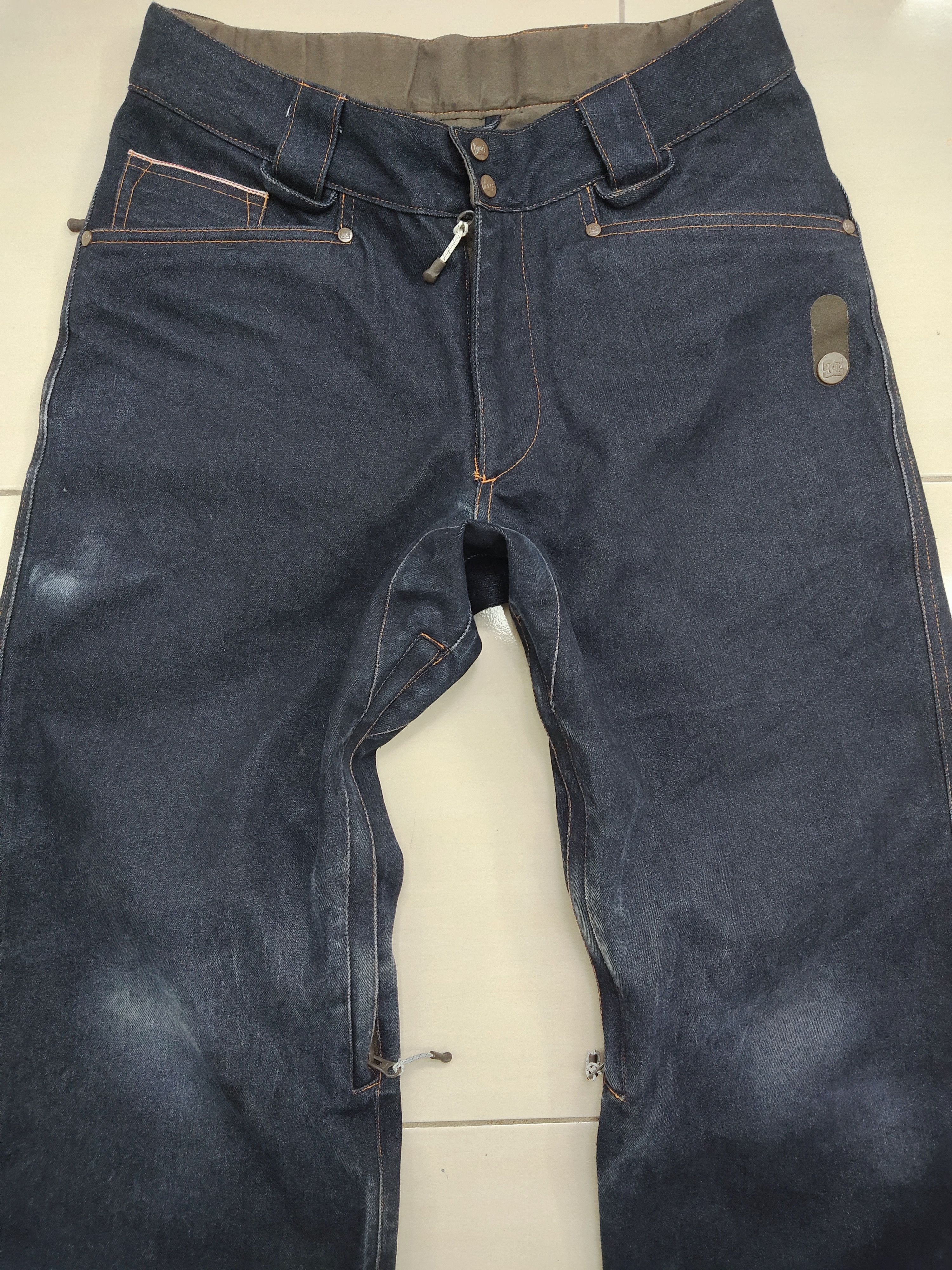 image of Vintage Dc Baggy Style Denim in Dark Blue Denim, Men's (Size 32)