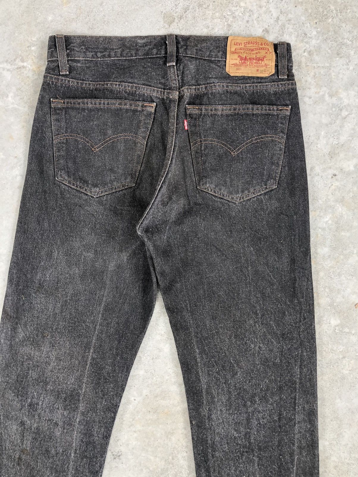 Levi's Vintage 90s Levi’s Jeans Distressed jeans Size US 31 - 8 Thumbnail