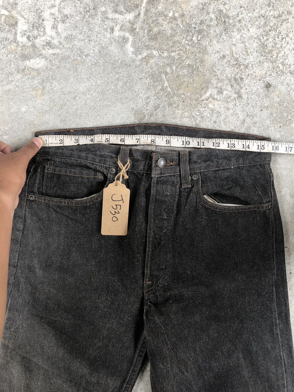 Levi's Vintage 90s Levi’s Jeans Distressed jeans Size US 31 - 17 Thumbnail