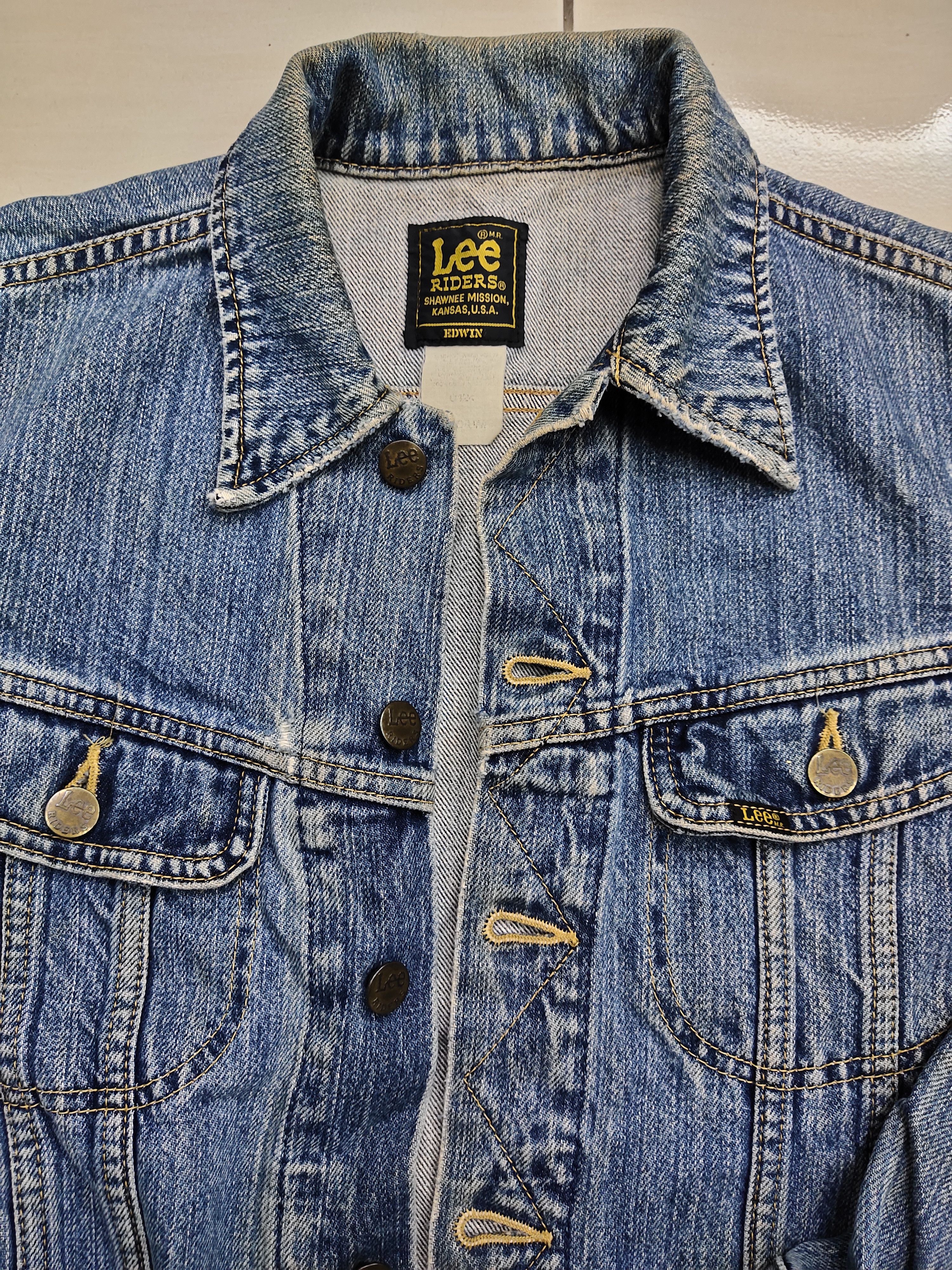 Lee × Vintage Vintage Lee Denim Jacket Size US M / EU 48-50 / 2 - 1 Thumbnail