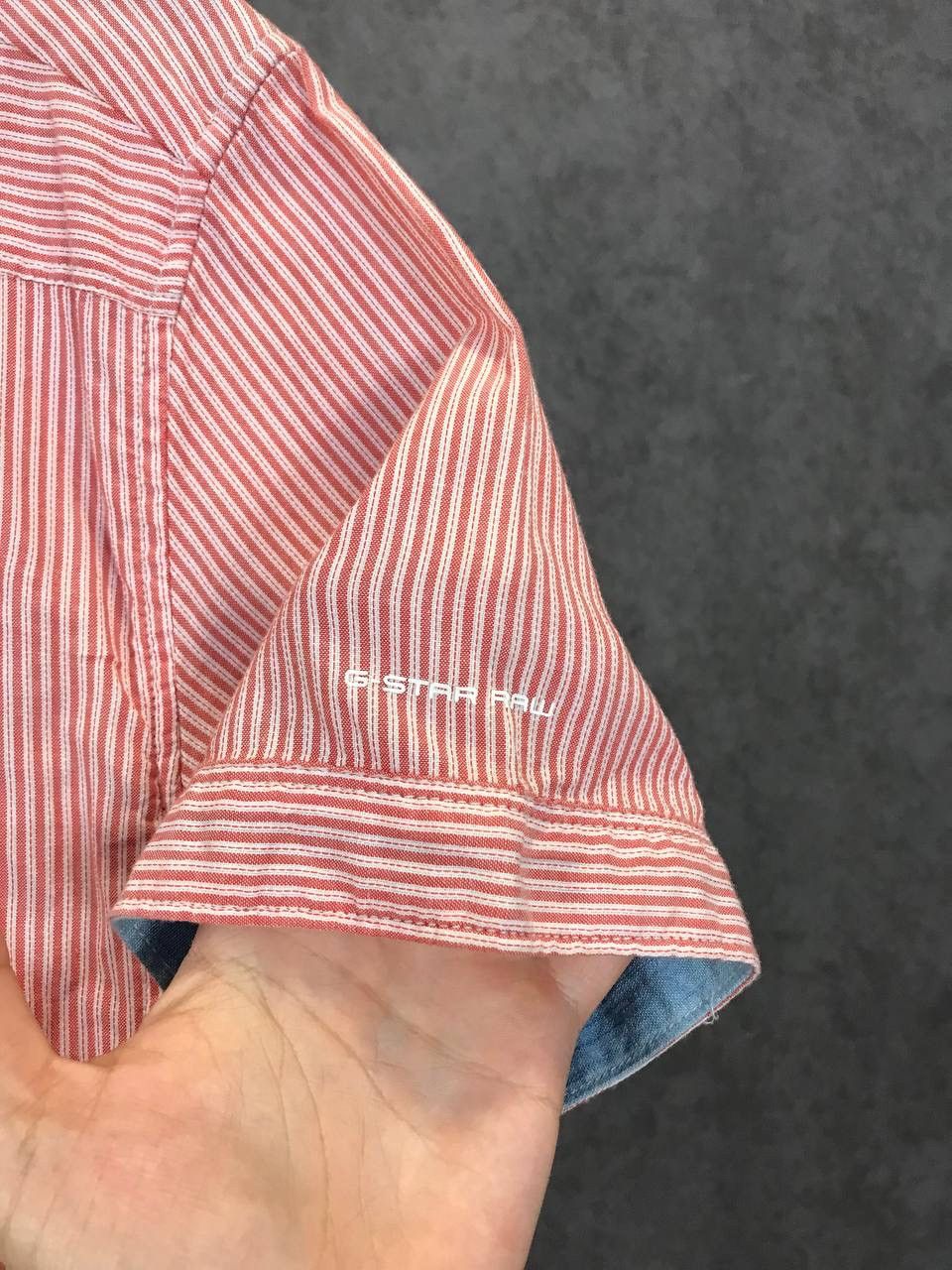 G-Star G Star Raw stripped shirt Size US L / EU 52-54 / 3 - 7 Thumbnail