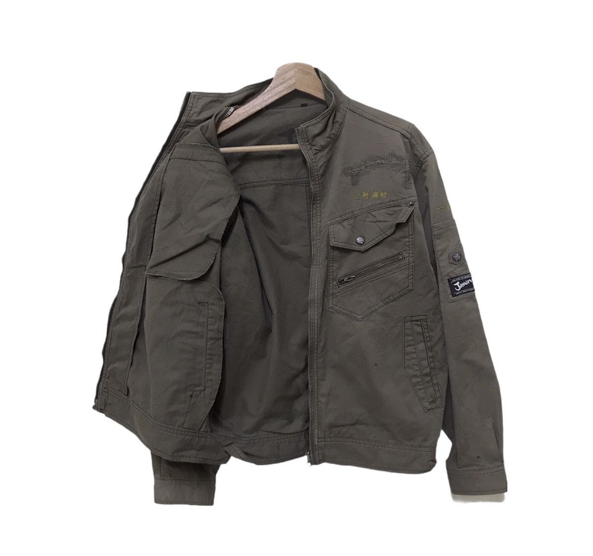 Japanese Brand Vintage Japanese Brand Jawin Minimalist Jacket Size US L / EU 52-54 / 3 - 3 Thumbnail