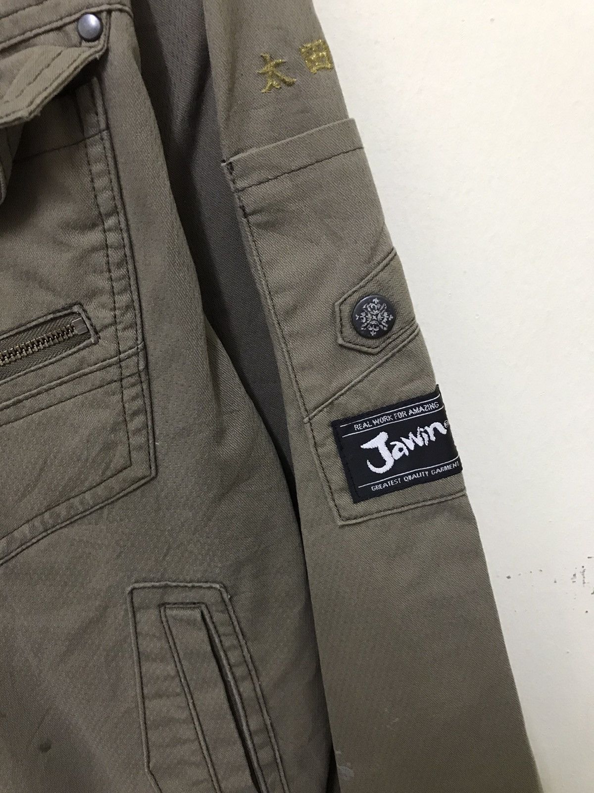Japanese Brand Vintage Japanese Brand Jawin Minimalist Jacket Size US L / EU 52-54 / 3 - 6 Thumbnail