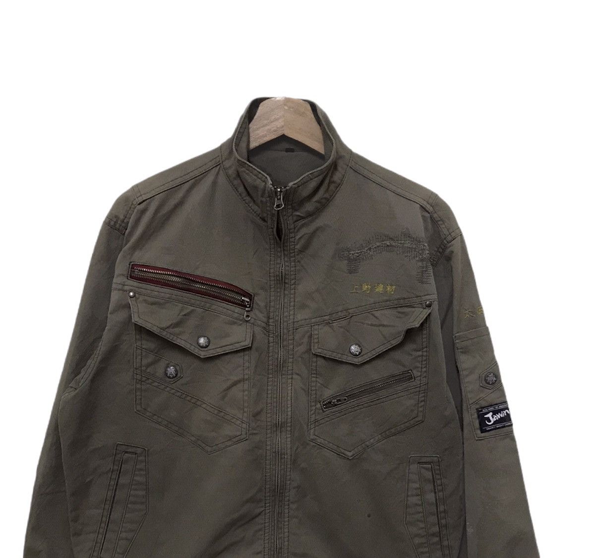 Japanese Brand Vintage Japanese Brand Jawin Minimalist Jacket Size US L / EU 52-54 / 3 - 2 Thumbnail