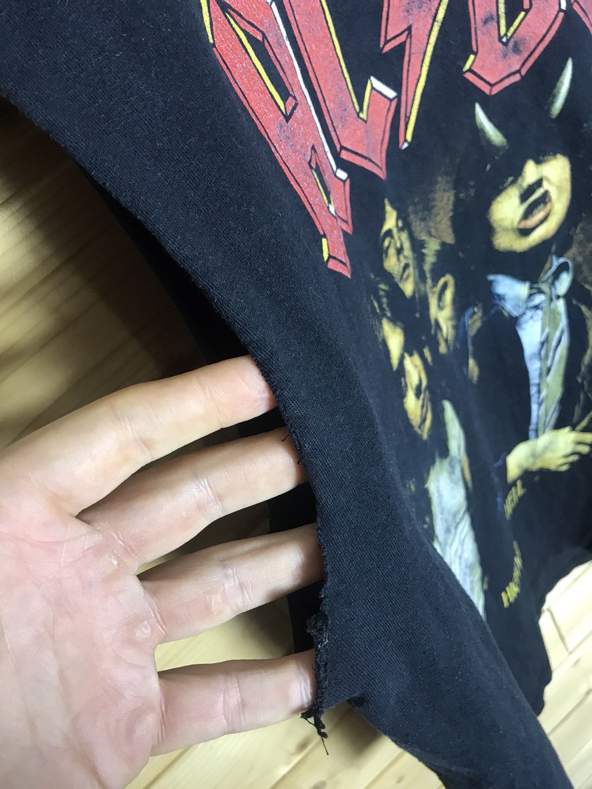 Vintage 2001 Vintage AC/DC band shirt Size US L / EU 52-54 / 3 - 5 Thumbnail