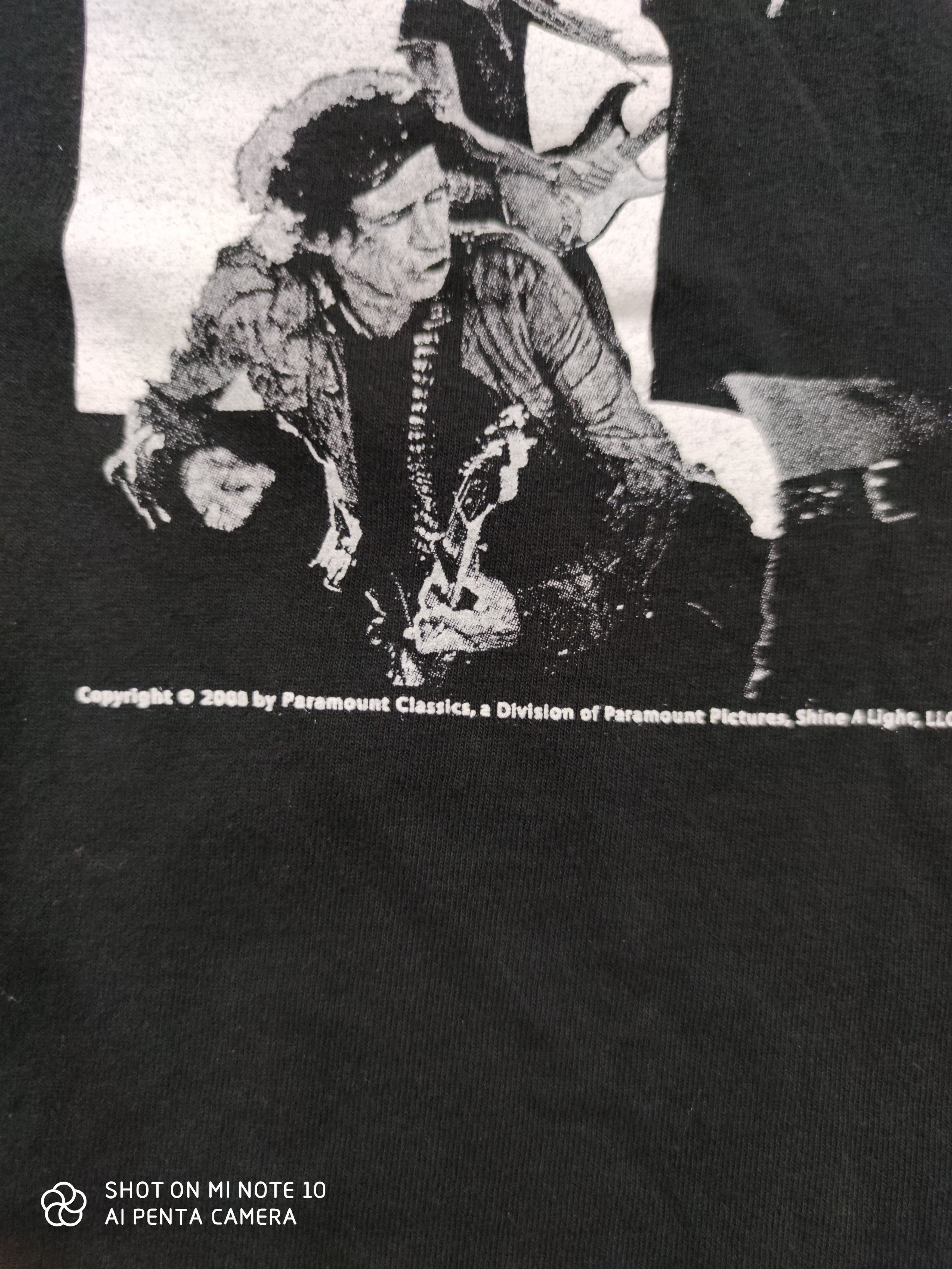 Band Tees Vintage Movie Shirt Rolling Stones Shine A Light Size US XL / EU 56 / 4 - 5 Thumbnail