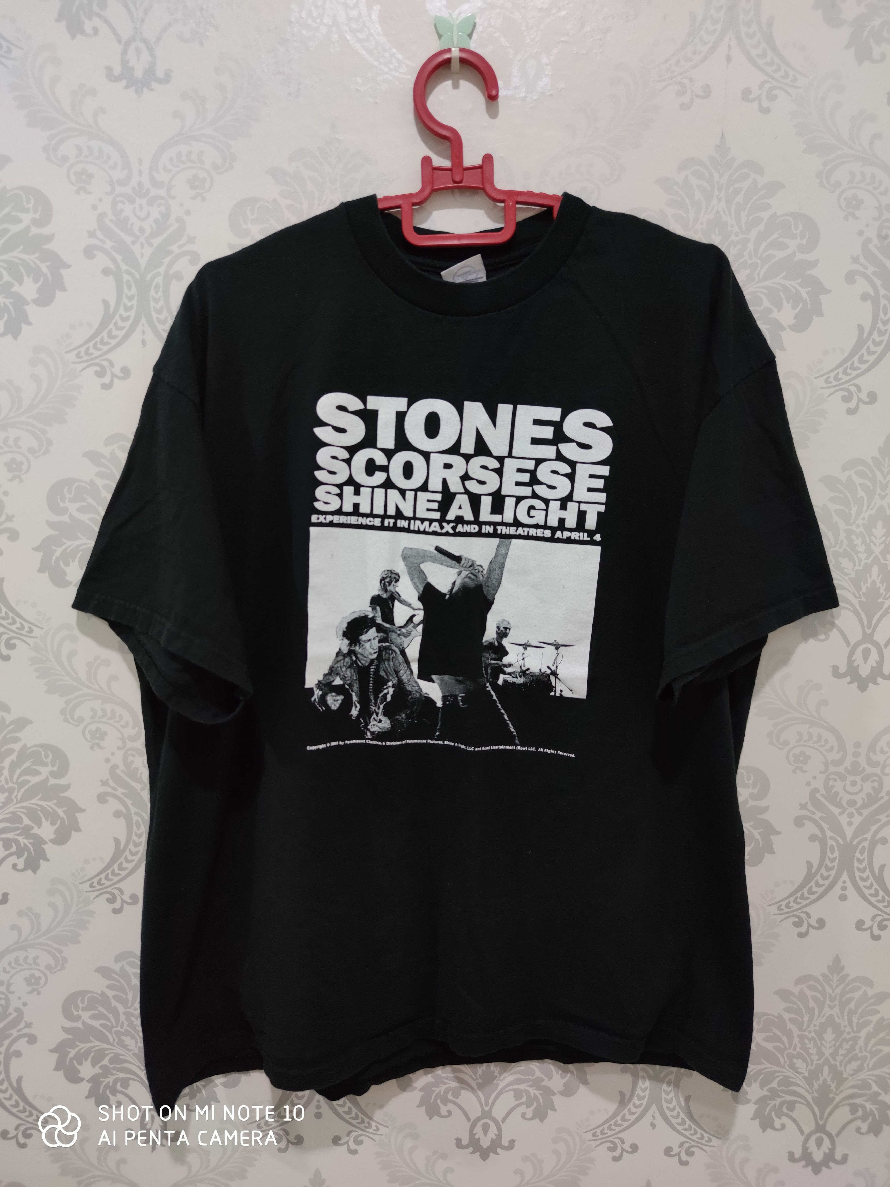Band Tees Vintage Movie Shirt Rolling Stones Shine A Light Size US XL / EU 56 / 4 - 1 Thumbnail