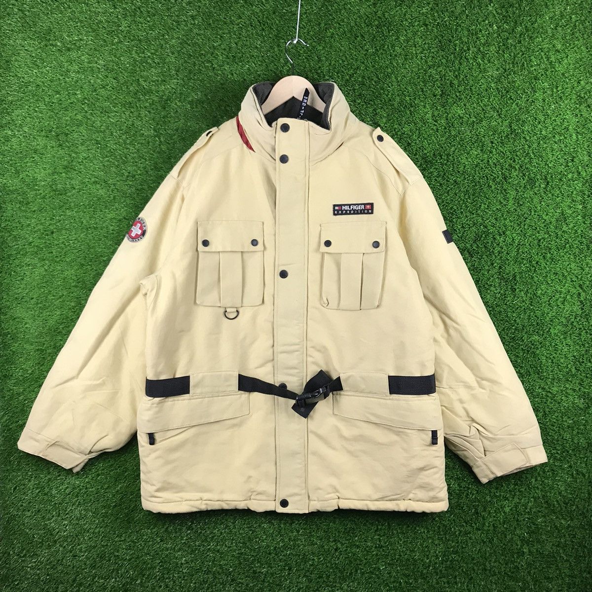 Tommy Hilfiger Vintage Tommy Hilfiger Expedition Jacket Size US L / EU 52-54 / 3 - 1 Thumbnail