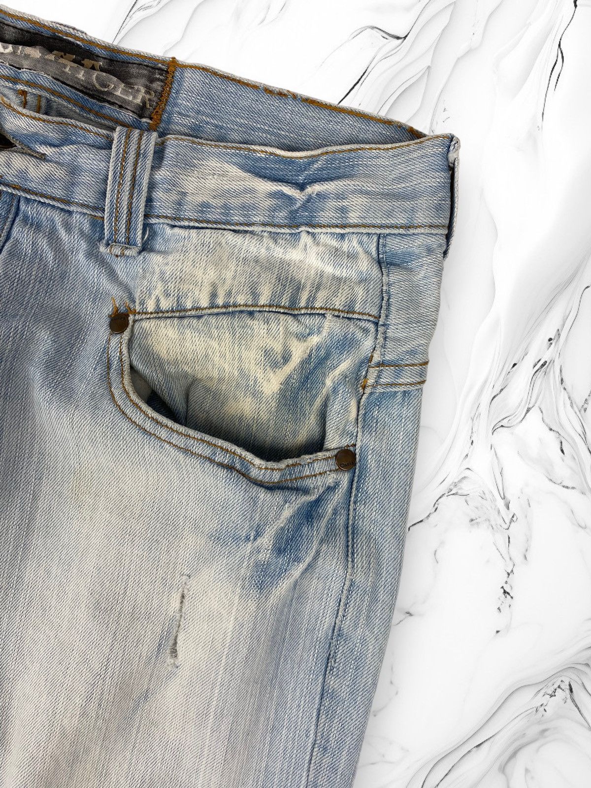 Japanese Brand Mens Vintage Osaka Tiger Japanese Brand Jeans Denim Pants Size US 32 / EU 48 - 8 Thumbnail