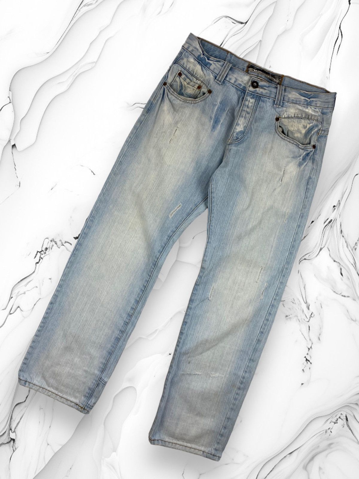 Japanese Brand Mens Vintage Osaka Tiger Japanese Brand Jeans Denim Pants Size US 32 / EU 48 - 4 Thumbnail
