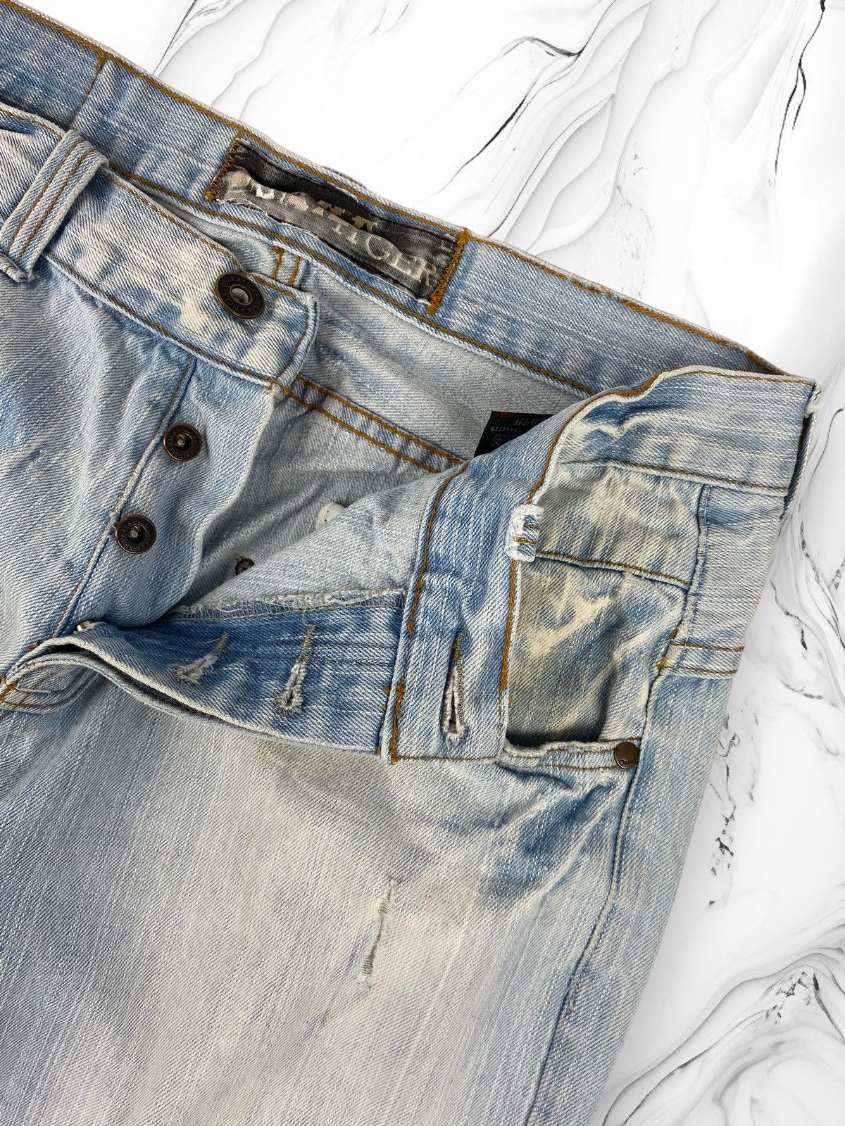 Japanese Brand Mens Vintage Osaka Tiger Japanese Brand Jeans Denim Pants Size US 32 / EU 48 - 10 Thumbnail