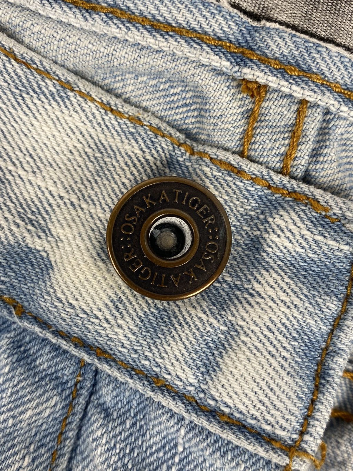 Japanese Brand Mens Vintage Osaka Tiger Japanese Brand Jeans Denim Pants Size US 32 / EU 48 - 12 Thumbnail