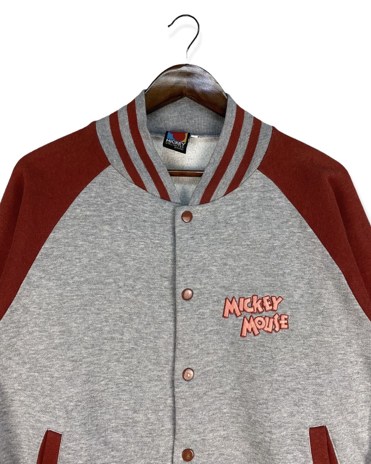 Mickey Mouse Vintage Mickey Mouse Varsity Jacket Size US L / EU 52-54 / 3 - 4 Thumbnail