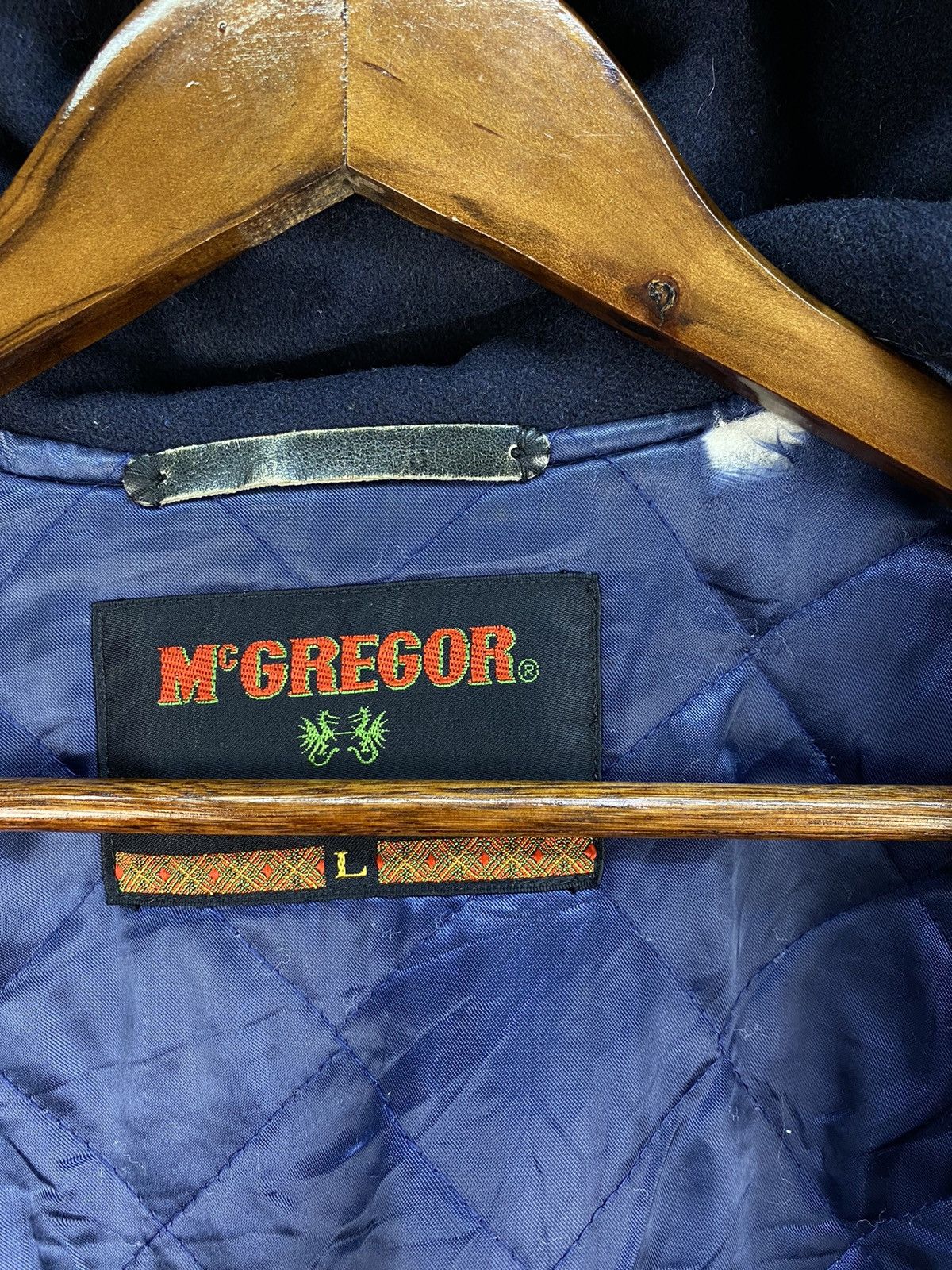 McGregor Vintage Mcgregor Teddy Jacket Hooded Size US L / EU 52-54 / 3 - 11 Thumbnail
