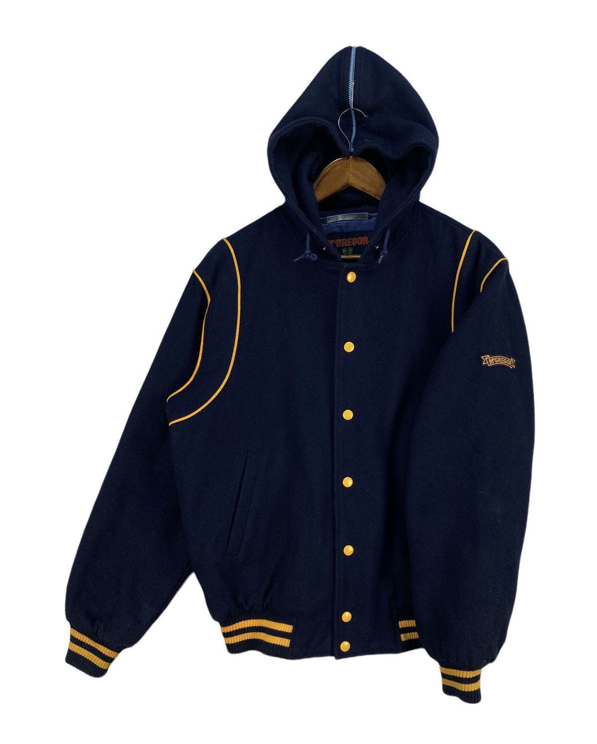 McGregor Vintage Mcgregor Teddy Jacket Hooded Size US L / EU 52-54 / 3 - 3 Thumbnail