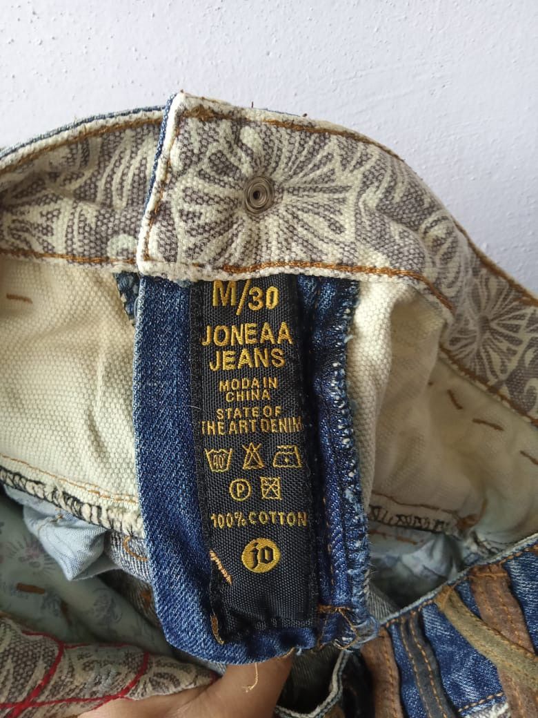 Seditionaries Japanese Brand Double Waist Distressed Punk Denim Size US 30 / EU 46 - 13 Thumbnail