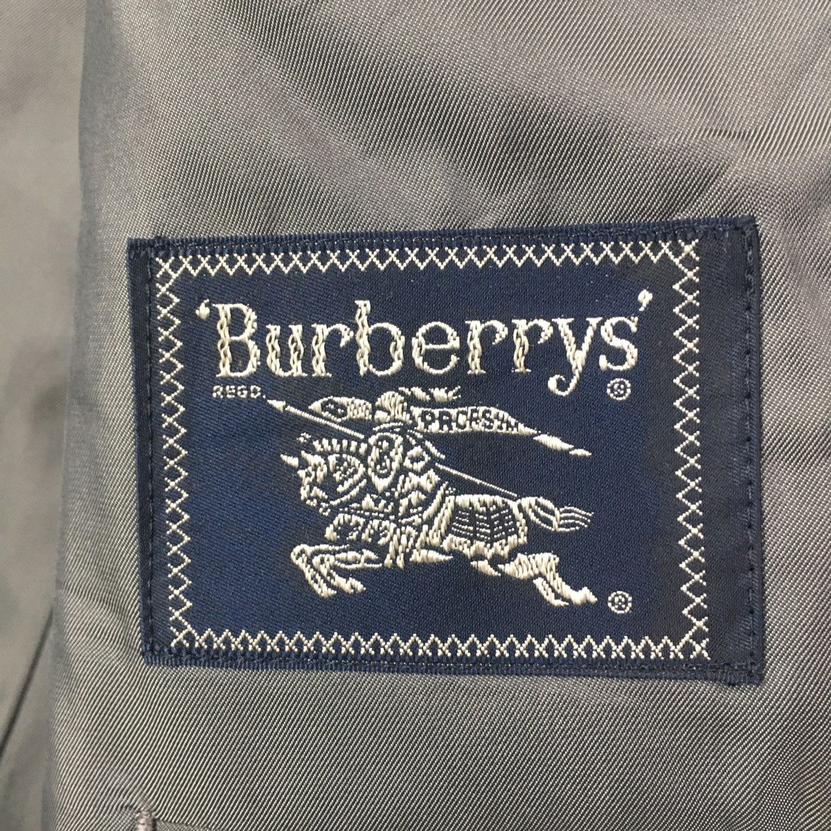 Burberry × Designer Burberry London Designer Luxury Herringbones Blazer Coat Size S / US 4 / IT 40 - 9 Thumbnail