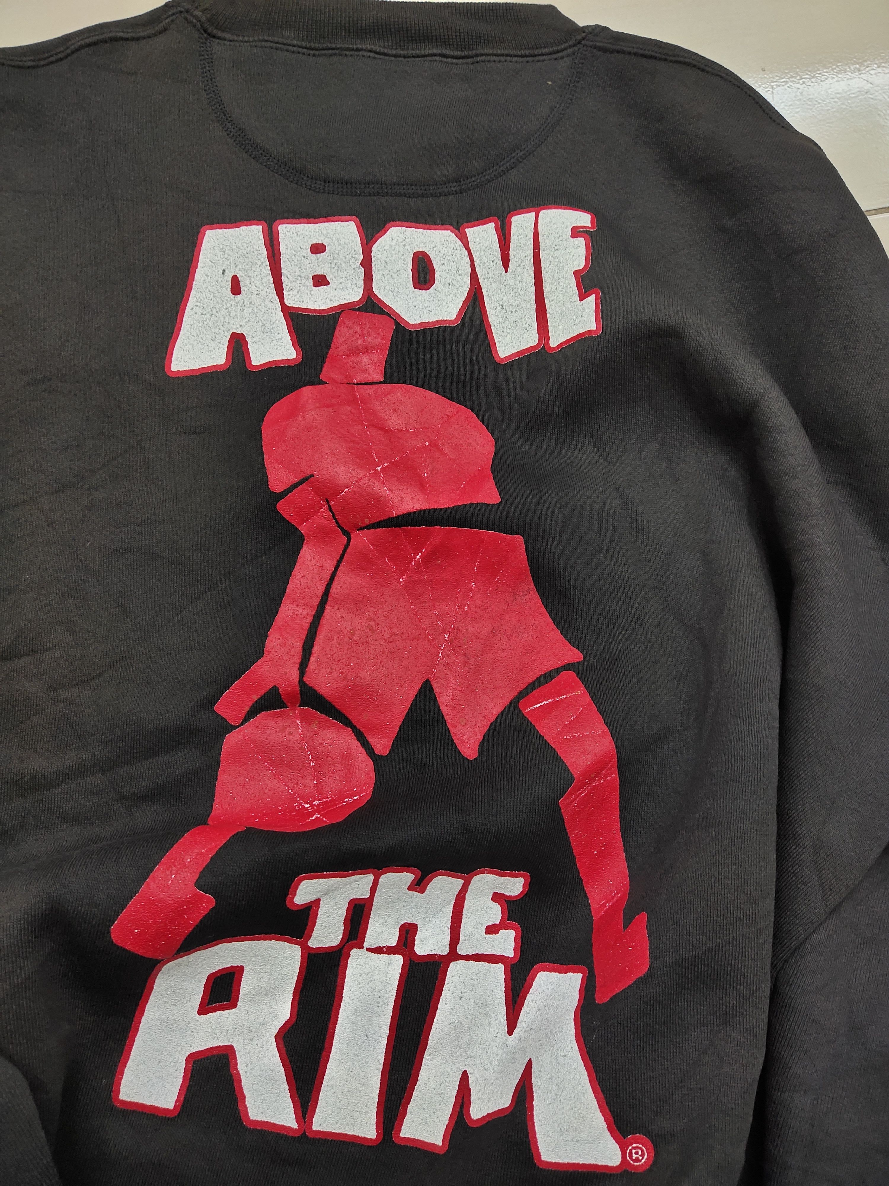 Vintage Vintage 90' Reebok Above The Rim Sweatshirt Size US L / EU 52-54 / 3 - 3 Thumbnail