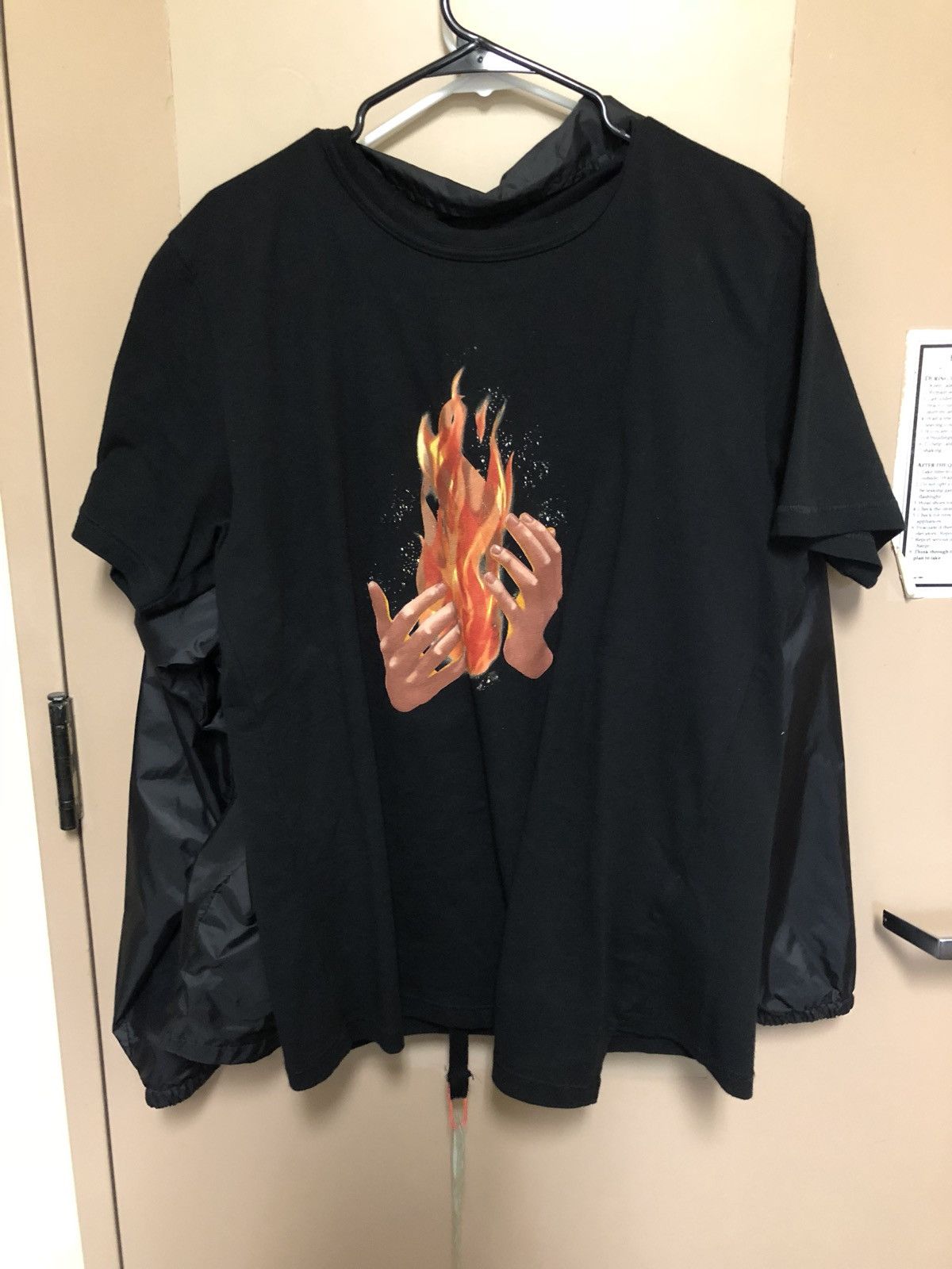 Off White Diag Fire Hands Grailed