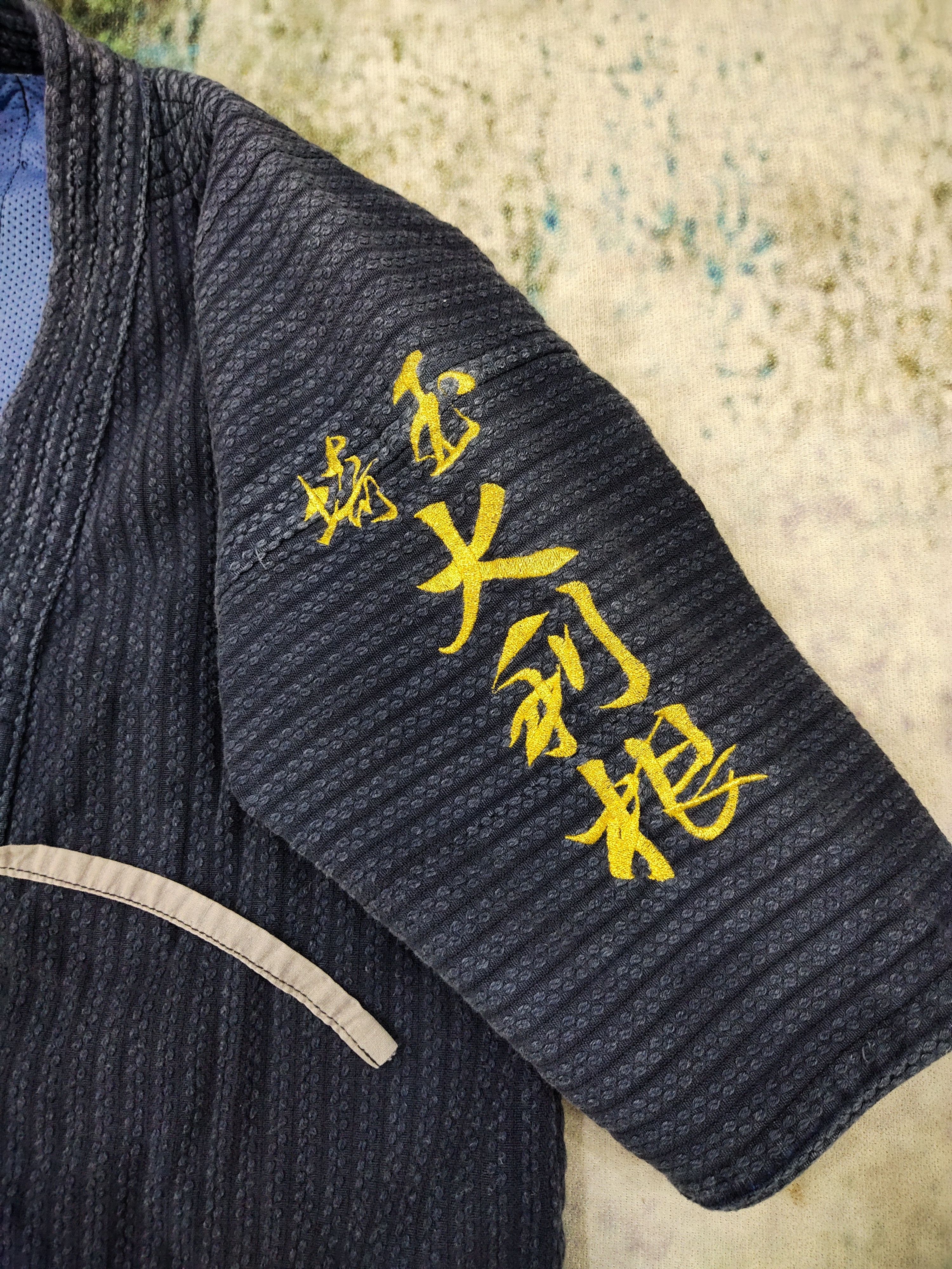 Japanese Brand Vintage Kendo Sashiko Indigo Blue Dyed Woven Kapital Style Size US M / EU 48-50 / 2 - 6 Thumbnail
