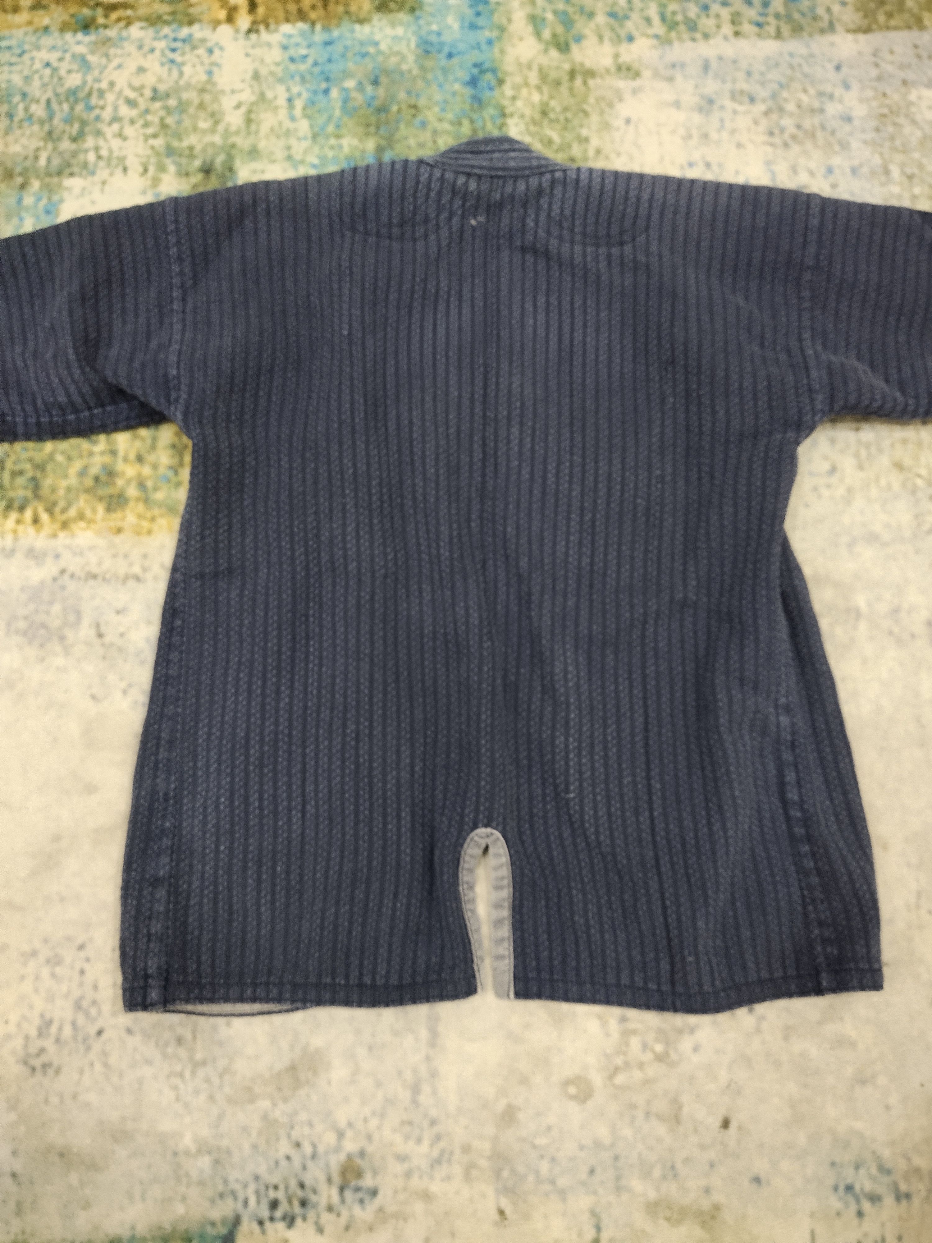 Japanese Brand Vintage Kendo Sashiko Indigo Blue Dyed Woven Kapital Style Size US M / EU 48-50 / 2 - 4 Thumbnail