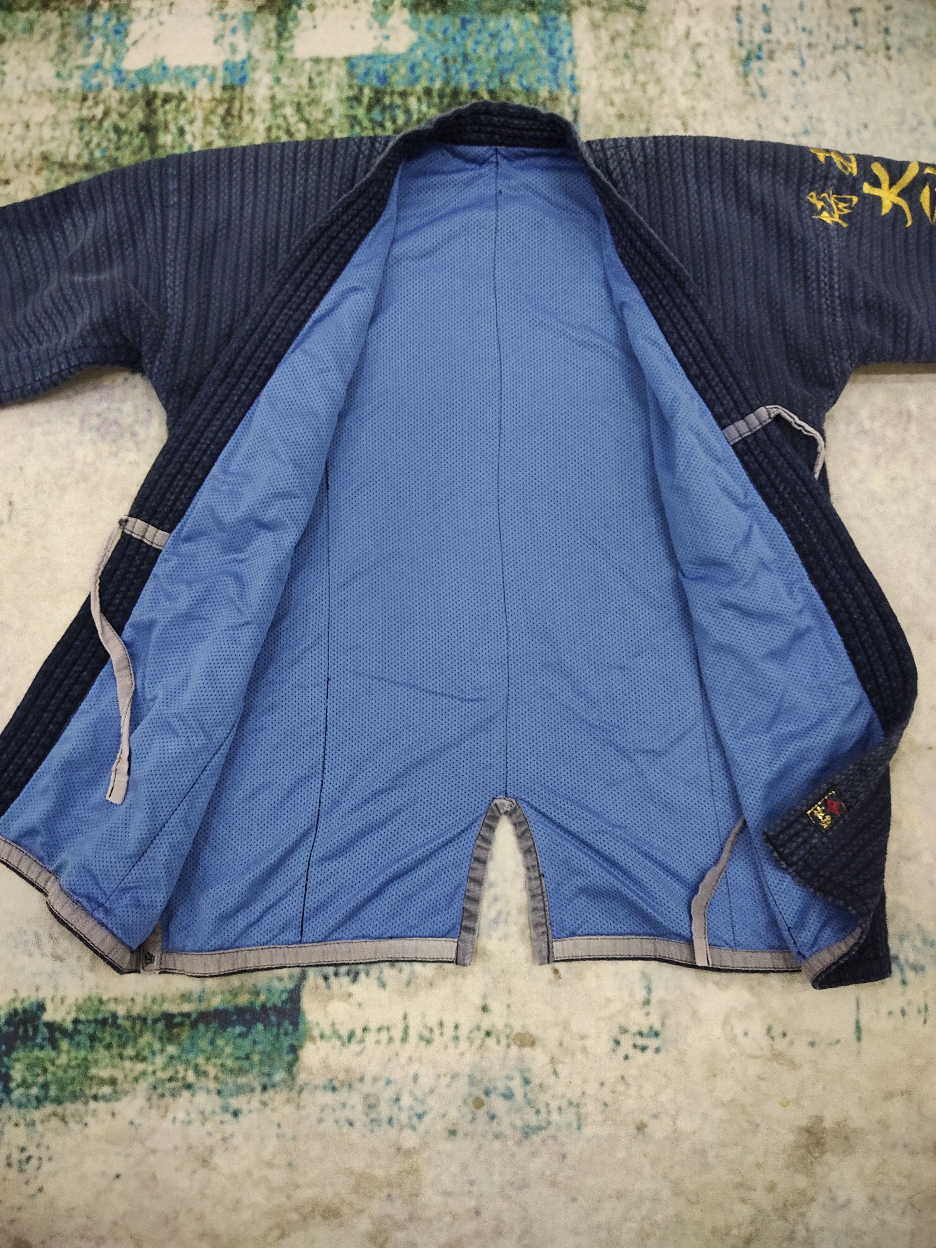 Japanese Brand Vintage Kendo Sashiko Indigo Blue Dyed Woven Kapital Style Size US M / EU 48-50 / 2 - 7 Thumbnail