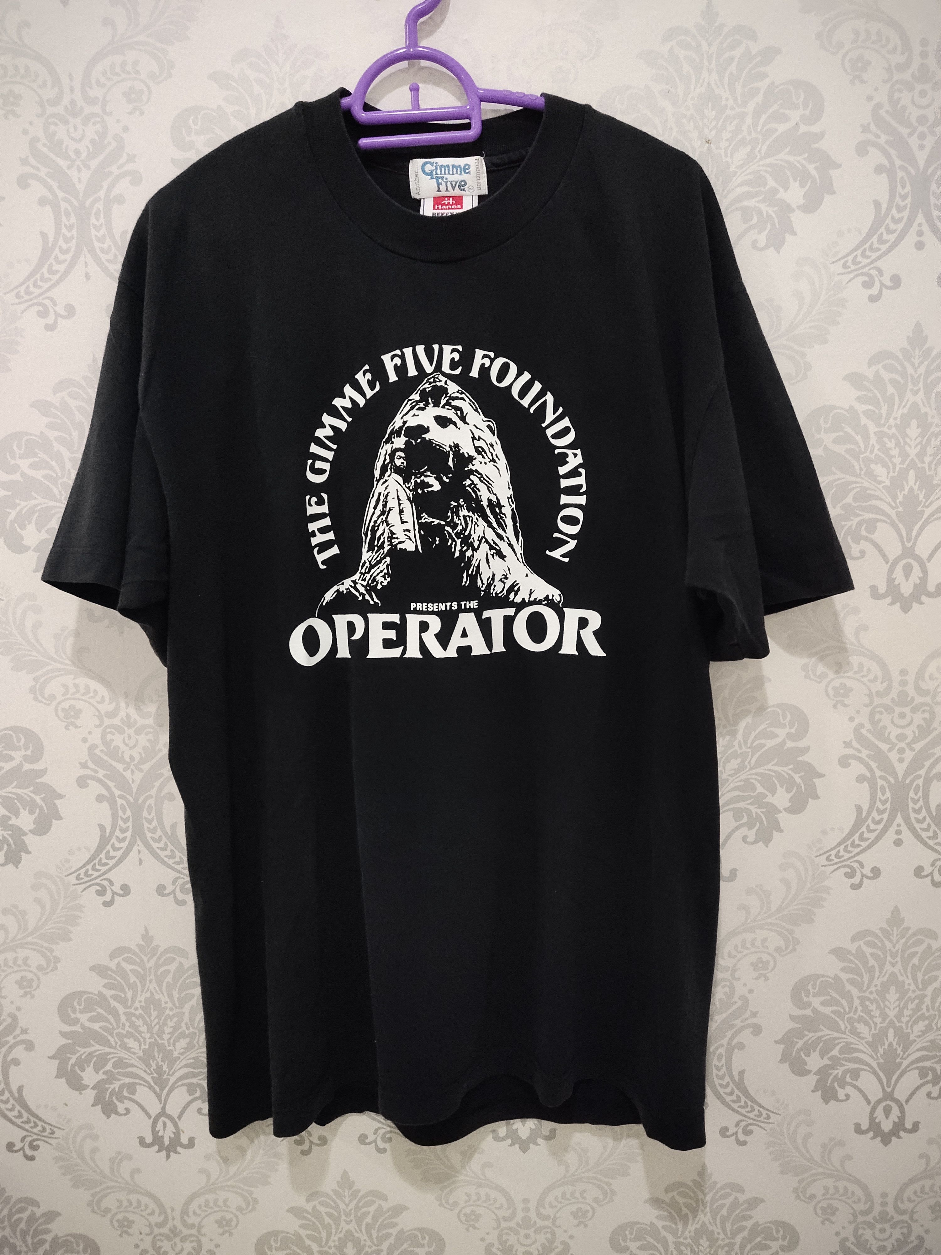 Vintage Vintage 90's Streetwear Brand Gimme Five The Operator Size US L / EU 52-54 / 3 - 2 Thumbnail