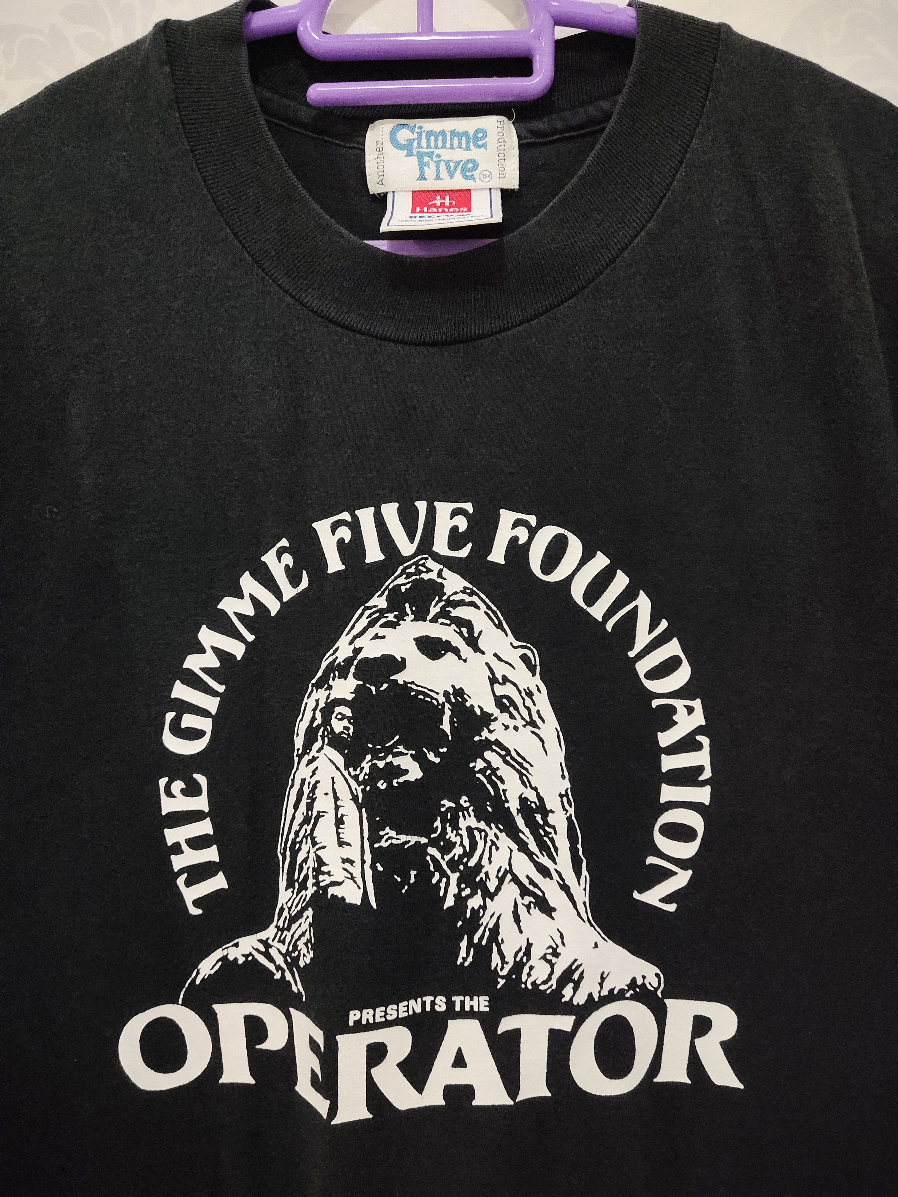 Vintage Vintage 90's Streetwear Brand Gimme Five The Operator Size US L / EU 52-54 / 3 - 1 Thumbnail