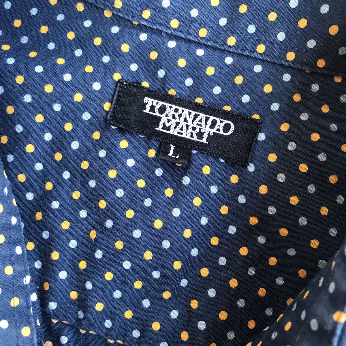 Tornado Mart Tornado Mart Polka Dot Shirt Size US L / EU 52-54 / 3 - 6 Thumbnail