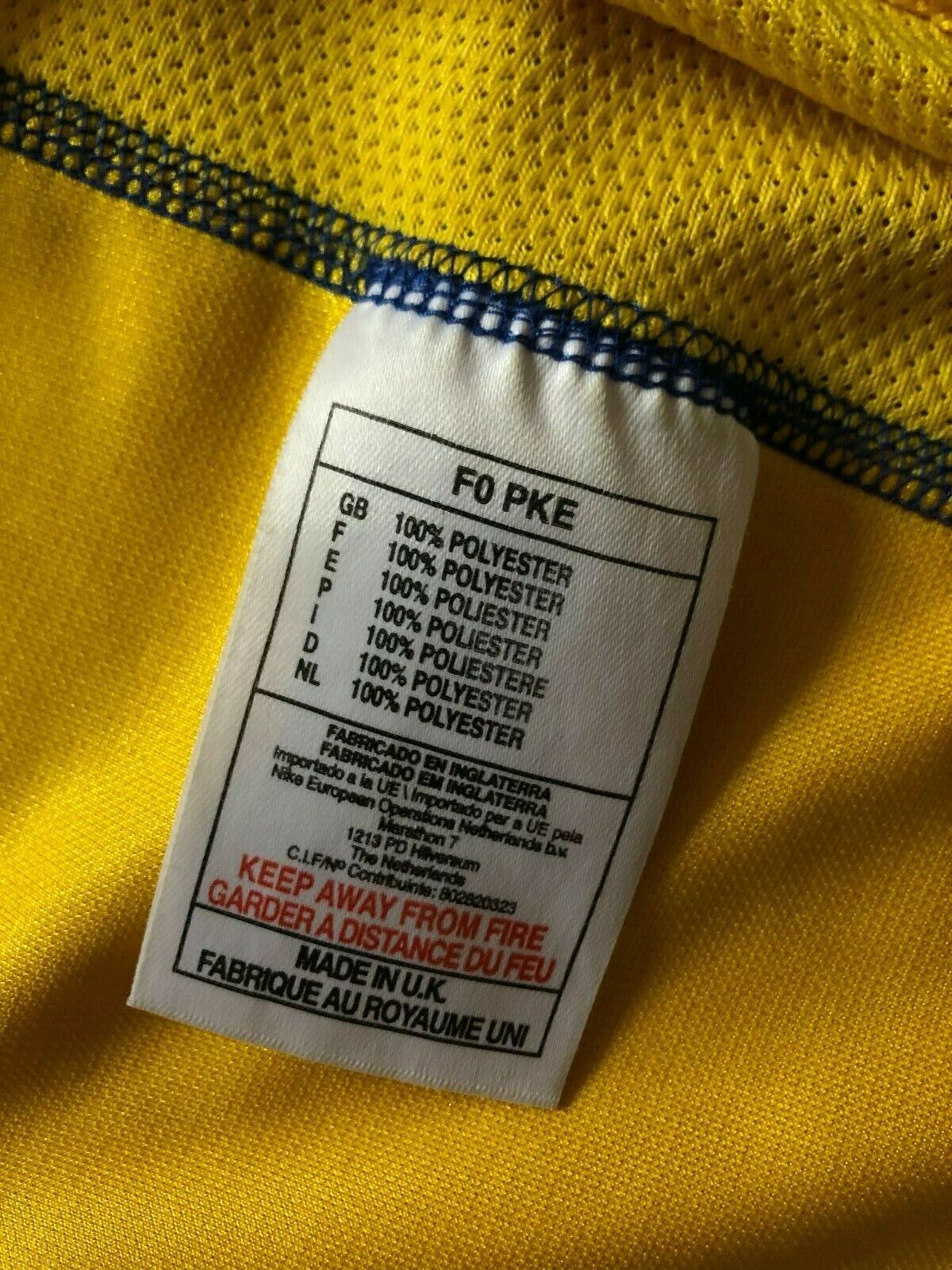 Nike Leeds United football shirt 2000 Jersey Tee Y2K Sport Hype Size US XL / EU 56 / 4 - 8 Thumbnail