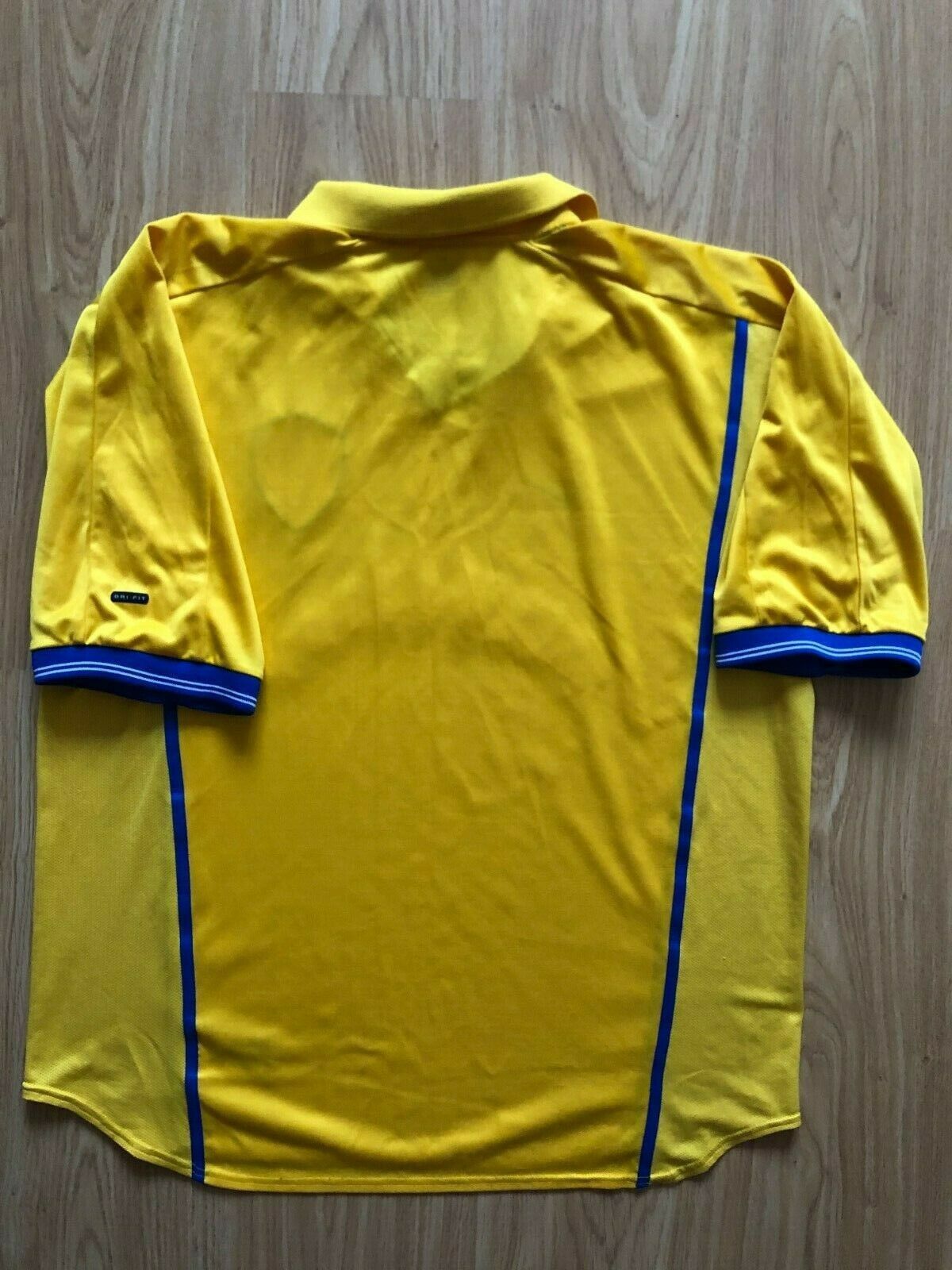 Nike Leeds United football shirt 2000 Jersey Tee Y2K Sport Hype Size US XL / EU 56 / 4 - 2 Thumbnail