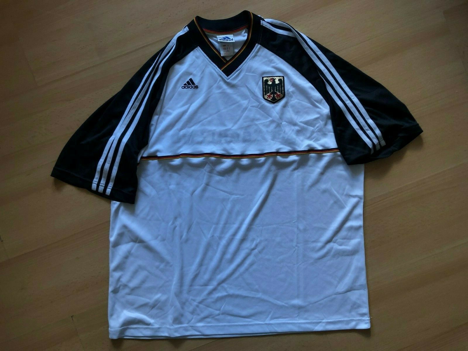 Adidas Vintage Germany Football Train Shirt Jersey Tee Y2K Sport Size US XL / EU 56 / 4 - 1 Thumbnail