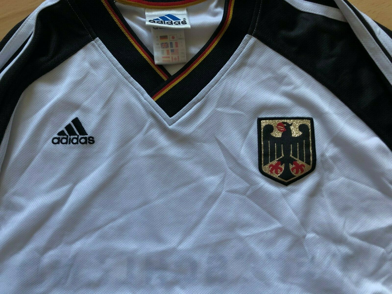 Adidas Vintage Germany Football Train Shirt Jersey Tee Y2K Sport Size US XL / EU 56 / 4 - 3 Thumbnail