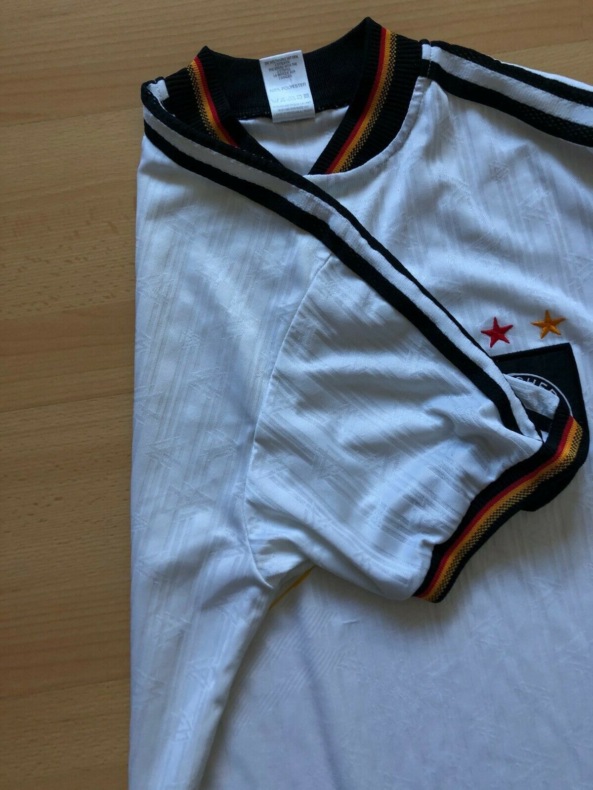Adidas Germany football shirt 1996 Jersey Soccer Tee Y2K Sport Size US L / EU 52-54 / 3 - 4 Thumbnail