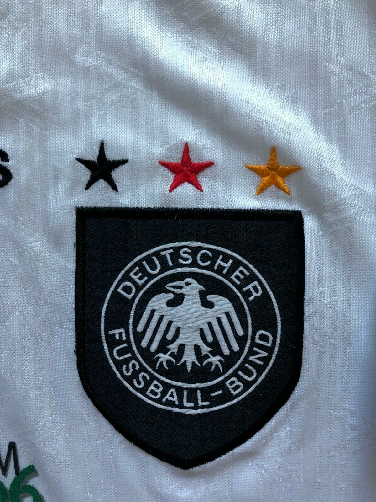 Adidas Germany football shirt 1996 Jersey Soccer Tee Y2K Sport Size US L / EU 52-54 / 3 - 5 Thumbnail