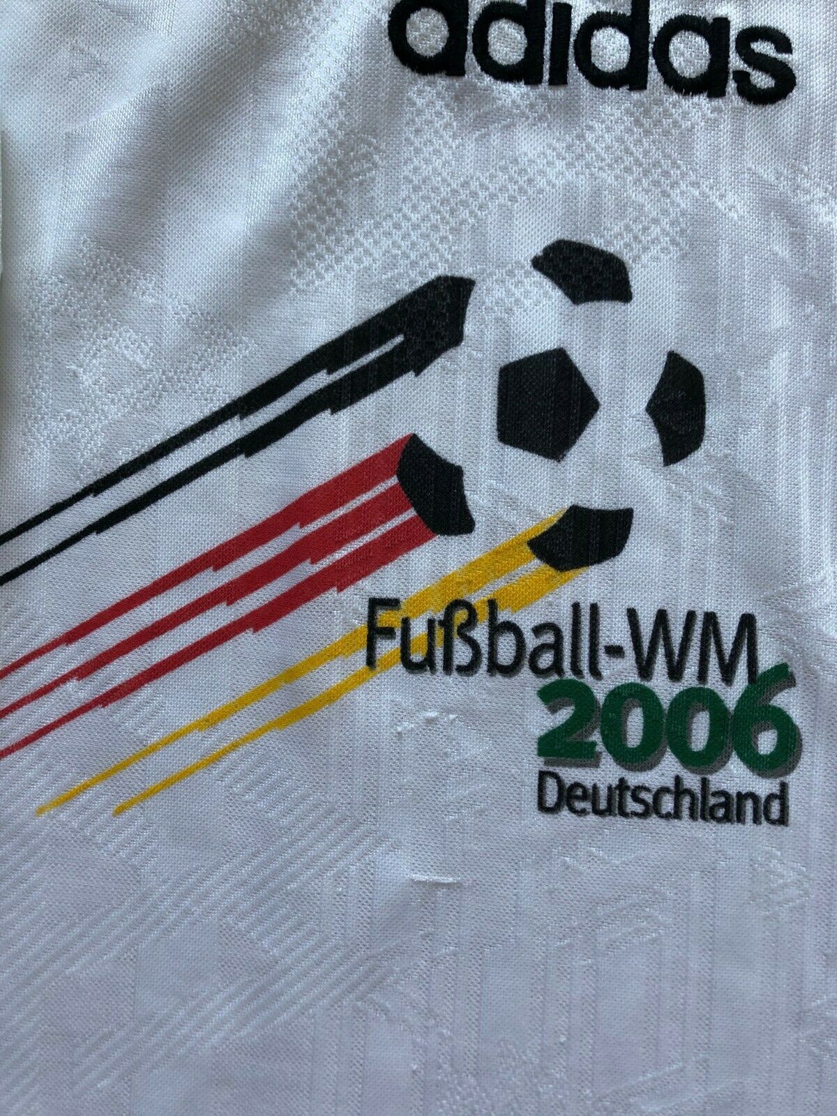Adidas Germany football shirt 1996 Jersey Soccer Tee Y2K Sport Size US L / EU 52-54 / 3 - 7 Thumbnail