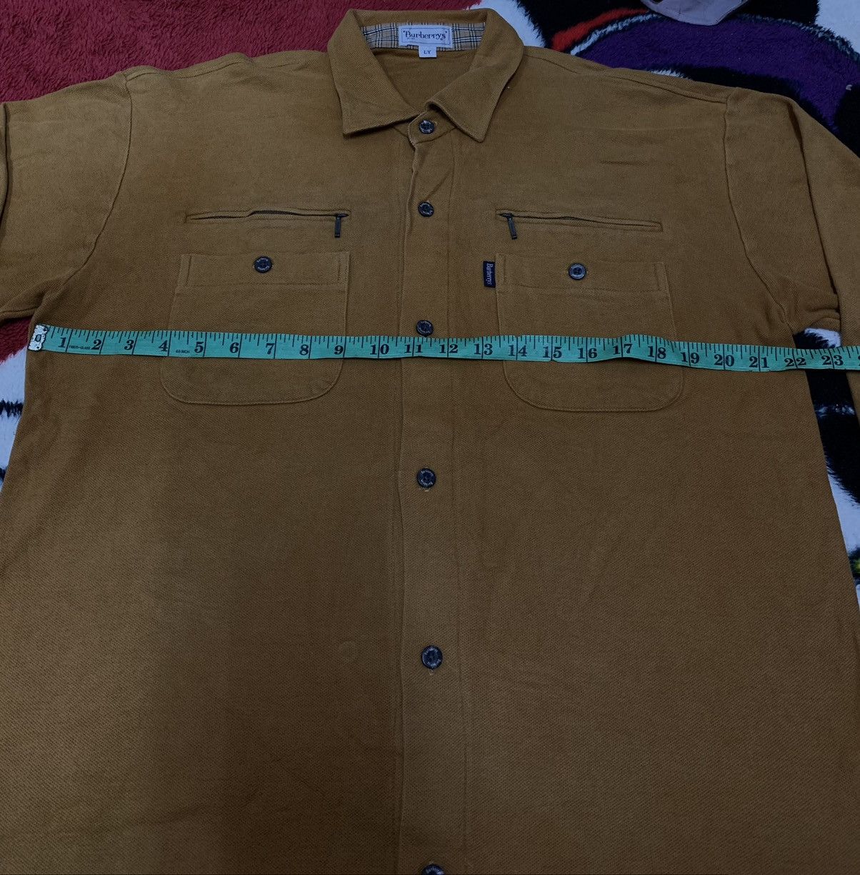 Burberry × Vintage Vintage burberry button up style design Size US L / EU 52-54 / 3 - 2 Thumbnail
