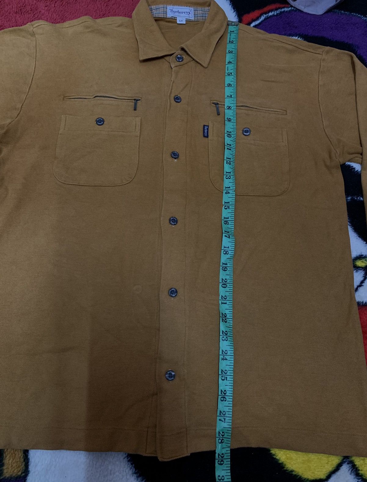Burberry × Vintage Vintage burberry button up style design Size US L / EU 52-54 / 3 - 3 Thumbnail