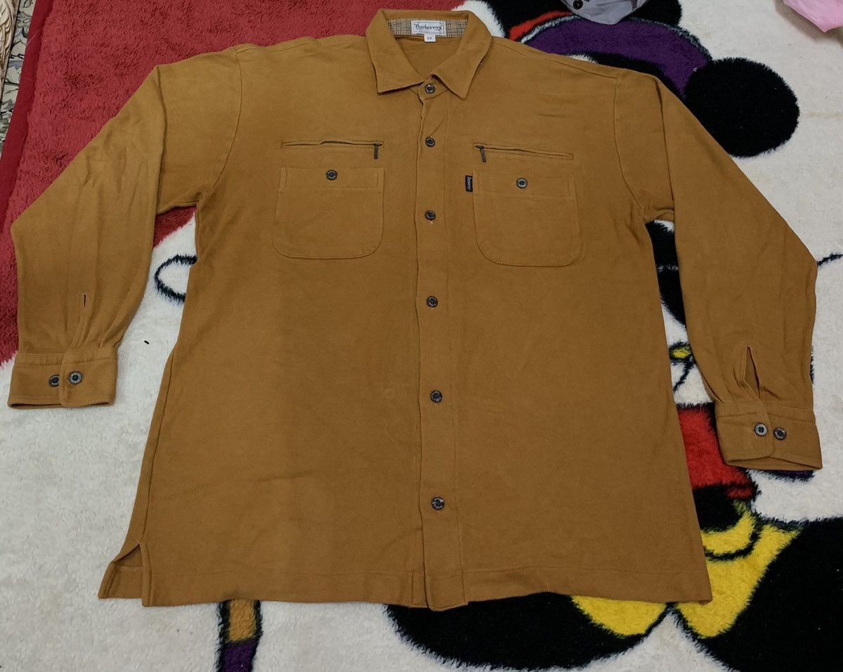 Burberry × Vintage Vintage burberry button up style design Size US L / EU 52-54 / 3 - 1 Thumbnail