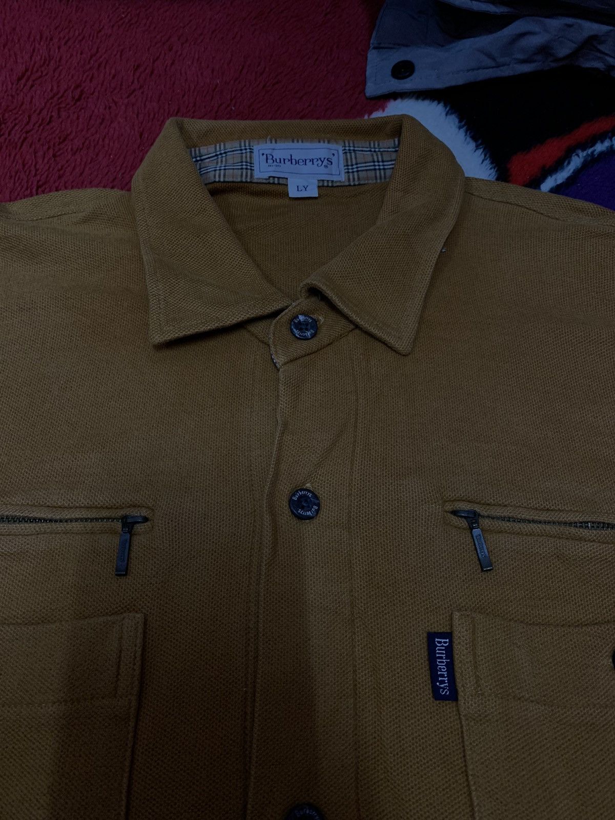 Burberry × Vintage Vintage burberry button up style design Size US L / EU 52-54 / 3 - 4 Thumbnail