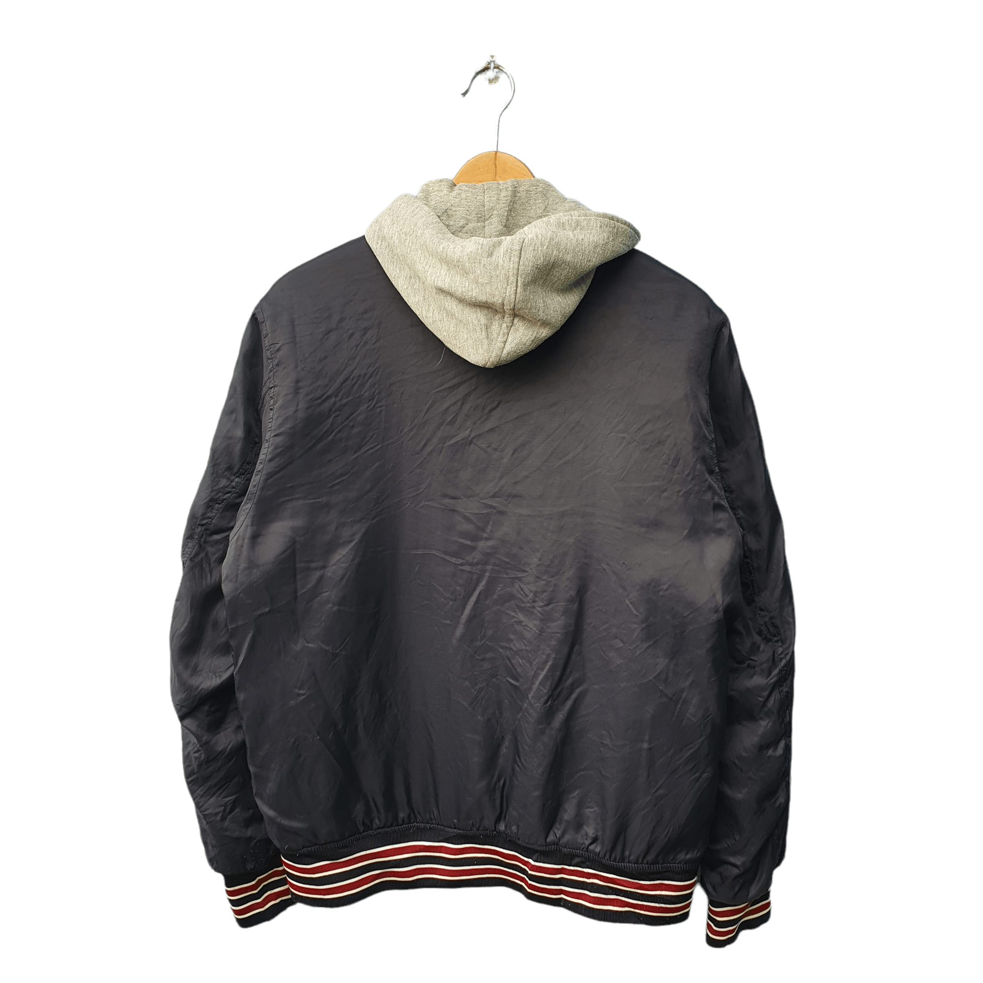 Converse × Vintage VINTAGE CONVERSE EMBROIDERY LOGO BOMBER HOODIE Size US L / EU 52-54 / 3 - 2 Thumbnail