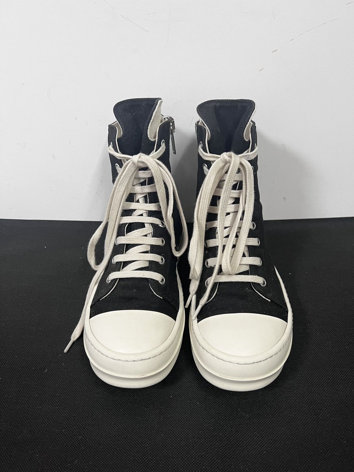 Rick Owens Drkshdw Rick owens ramones drkshdw high top sneakers sz37 Size US 7 / IT 37 - 3 Thumbnail