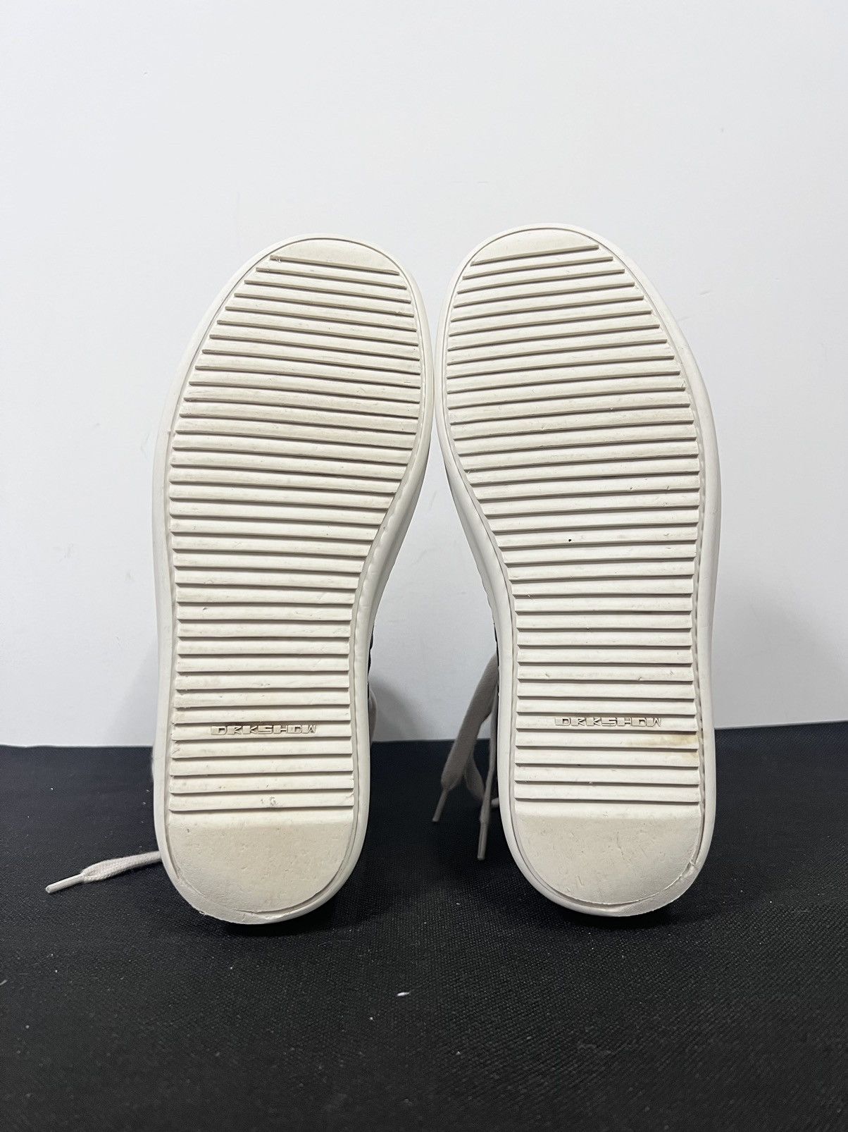 Rick Owens Drkshdw Rick owens ramones drkshdw high top sneakers sz37 Size US 7 / IT 37 - 10 Thumbnail
